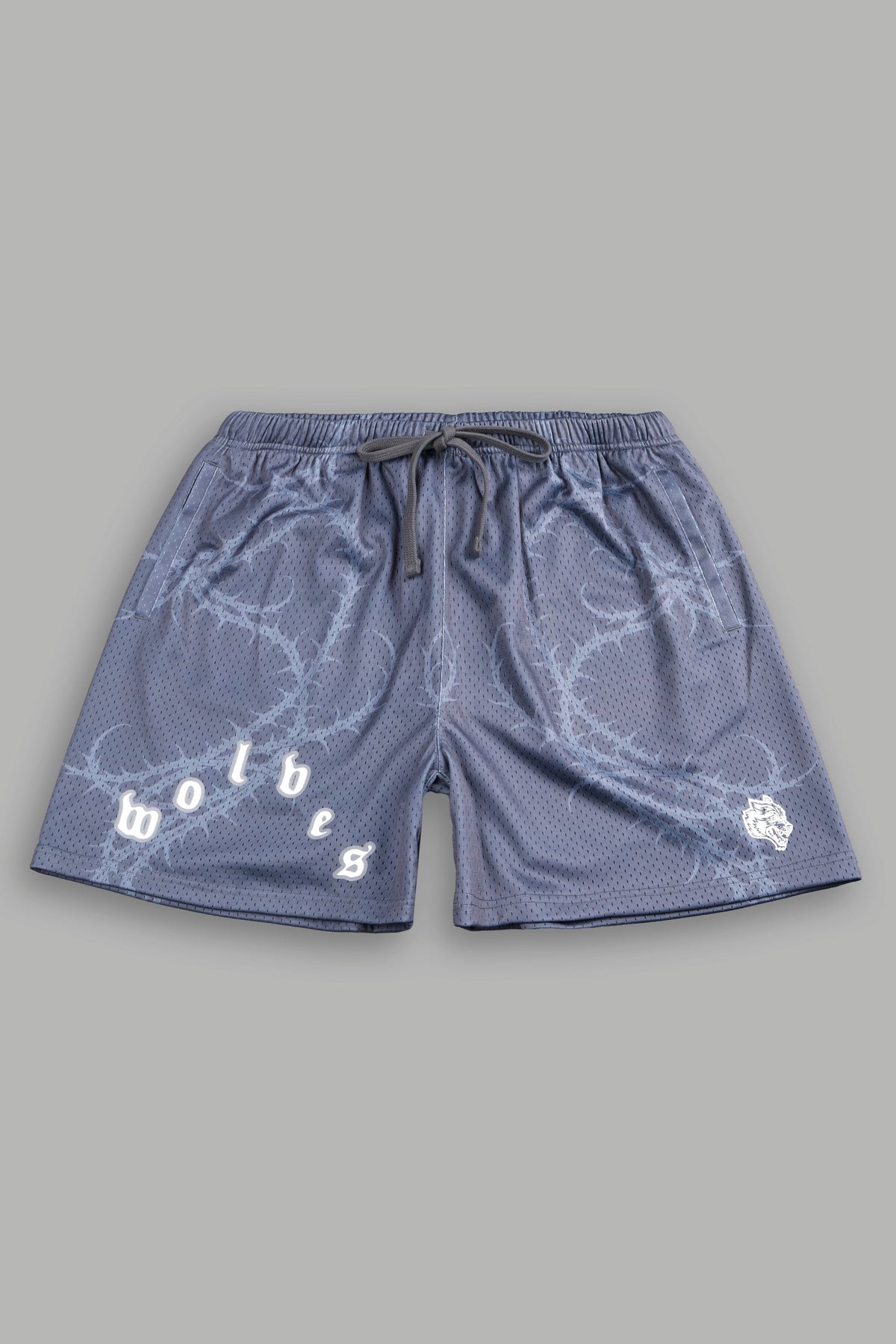 Thorns Frvr Mesh Shorts In Slate Gray