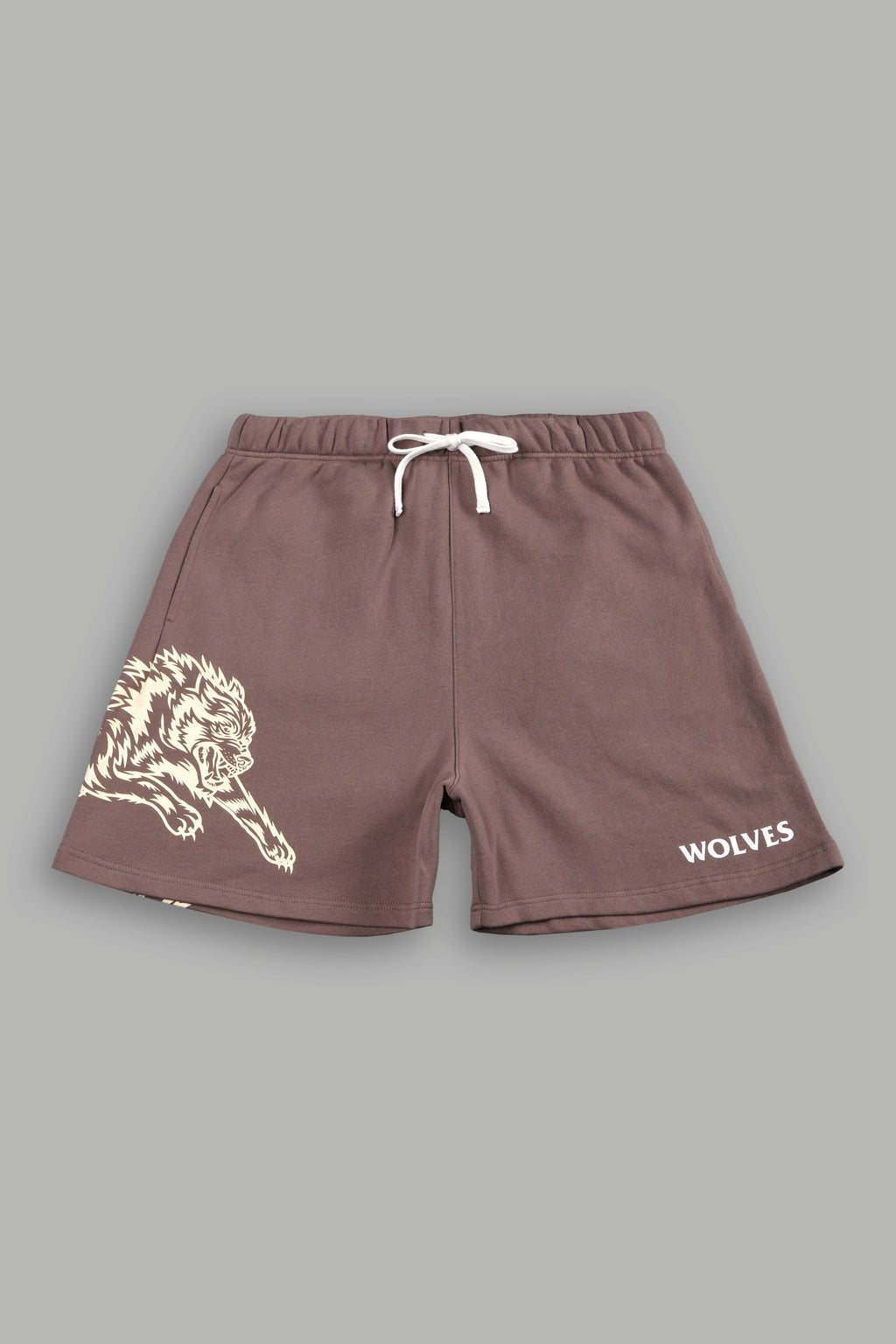 Leap Of Faith V2 Oversized Post Lounge Sweat Shorts In Mojave Brown - imagem 1