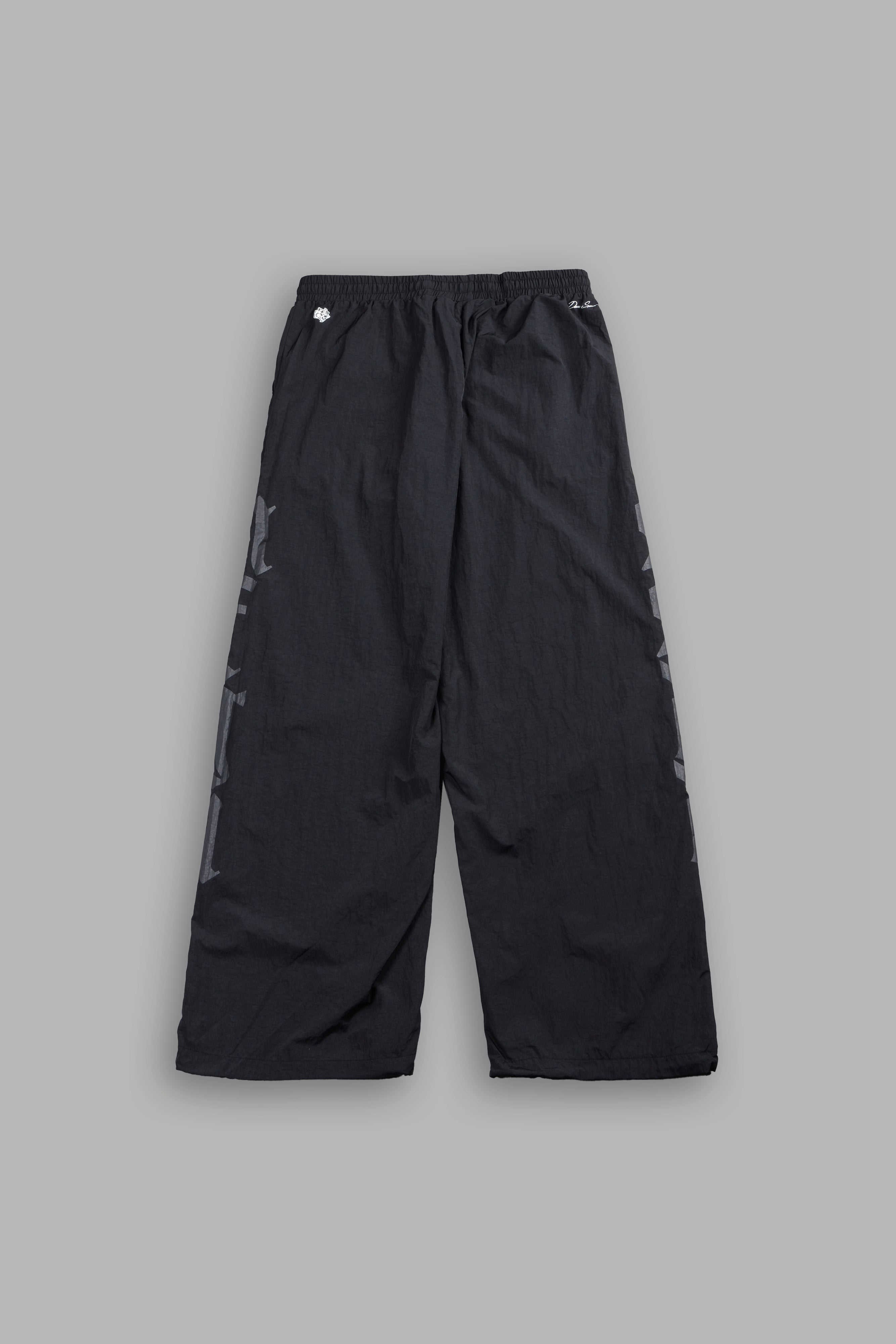 Our Mantra Nikki Parachute Pants in Black