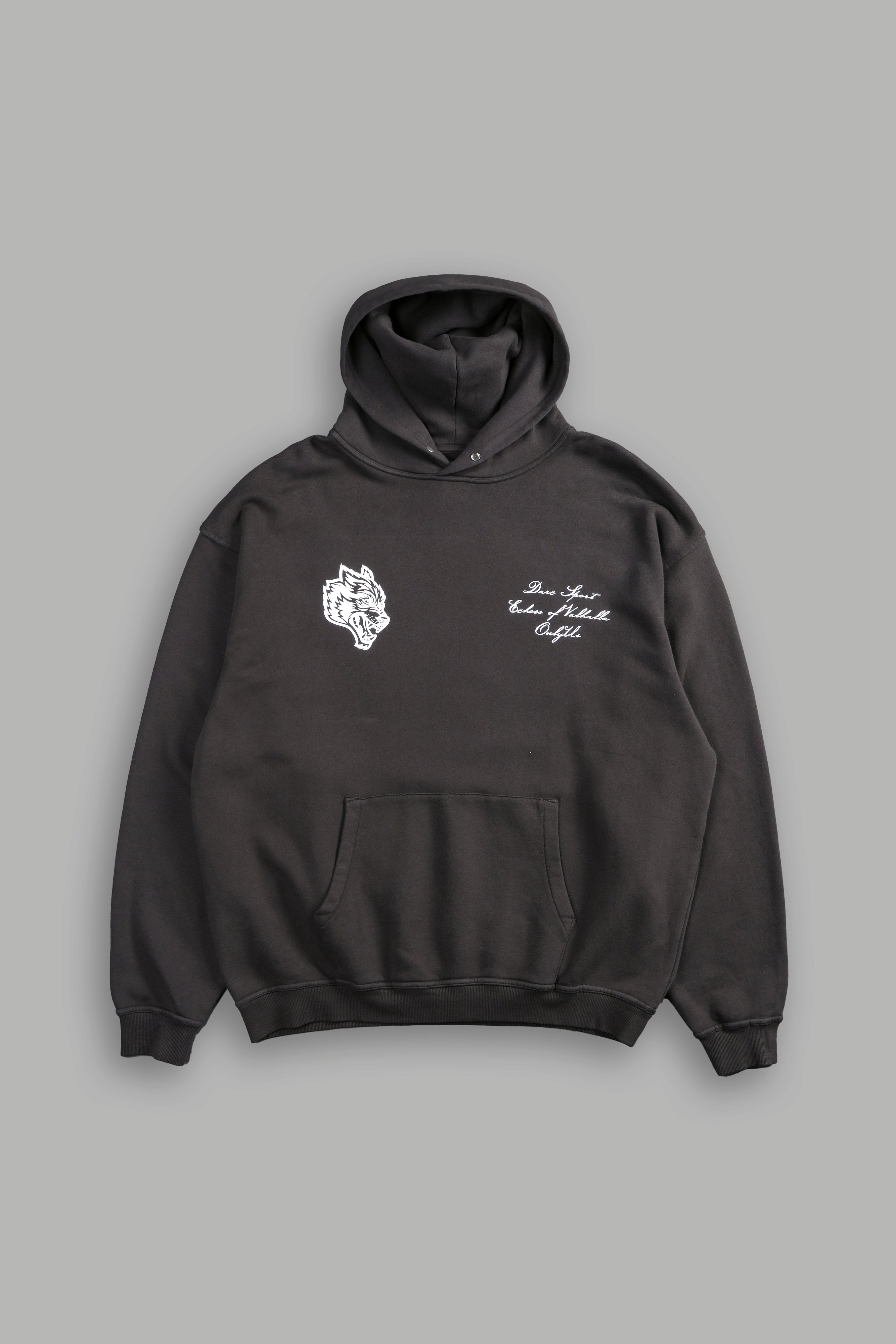 God Of Thunder "Pierce" Hoodie in Wolf Gray — imagem 4