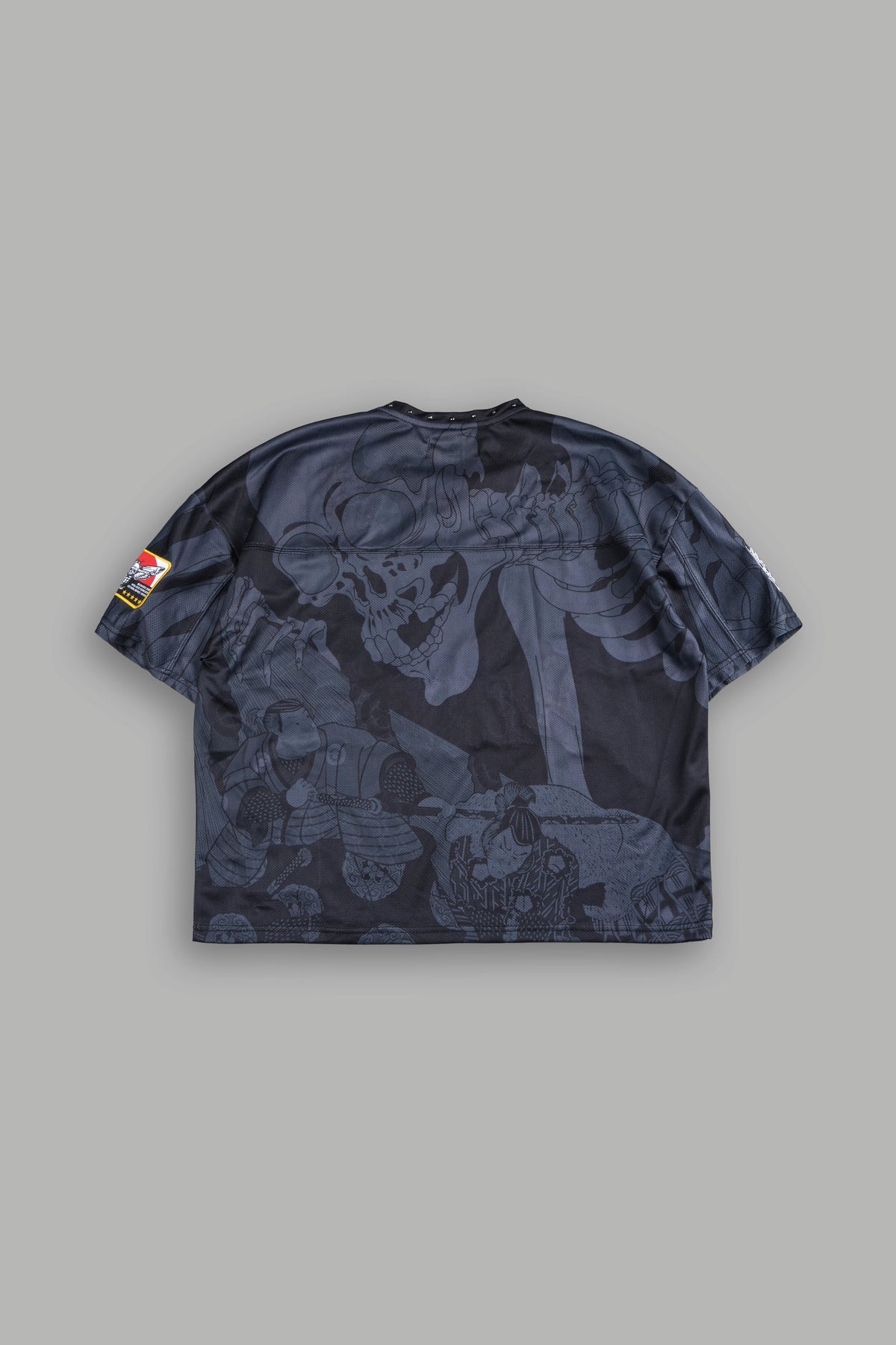 Gashadokuro Emmitt Football Jersey in Black — imagem 3
