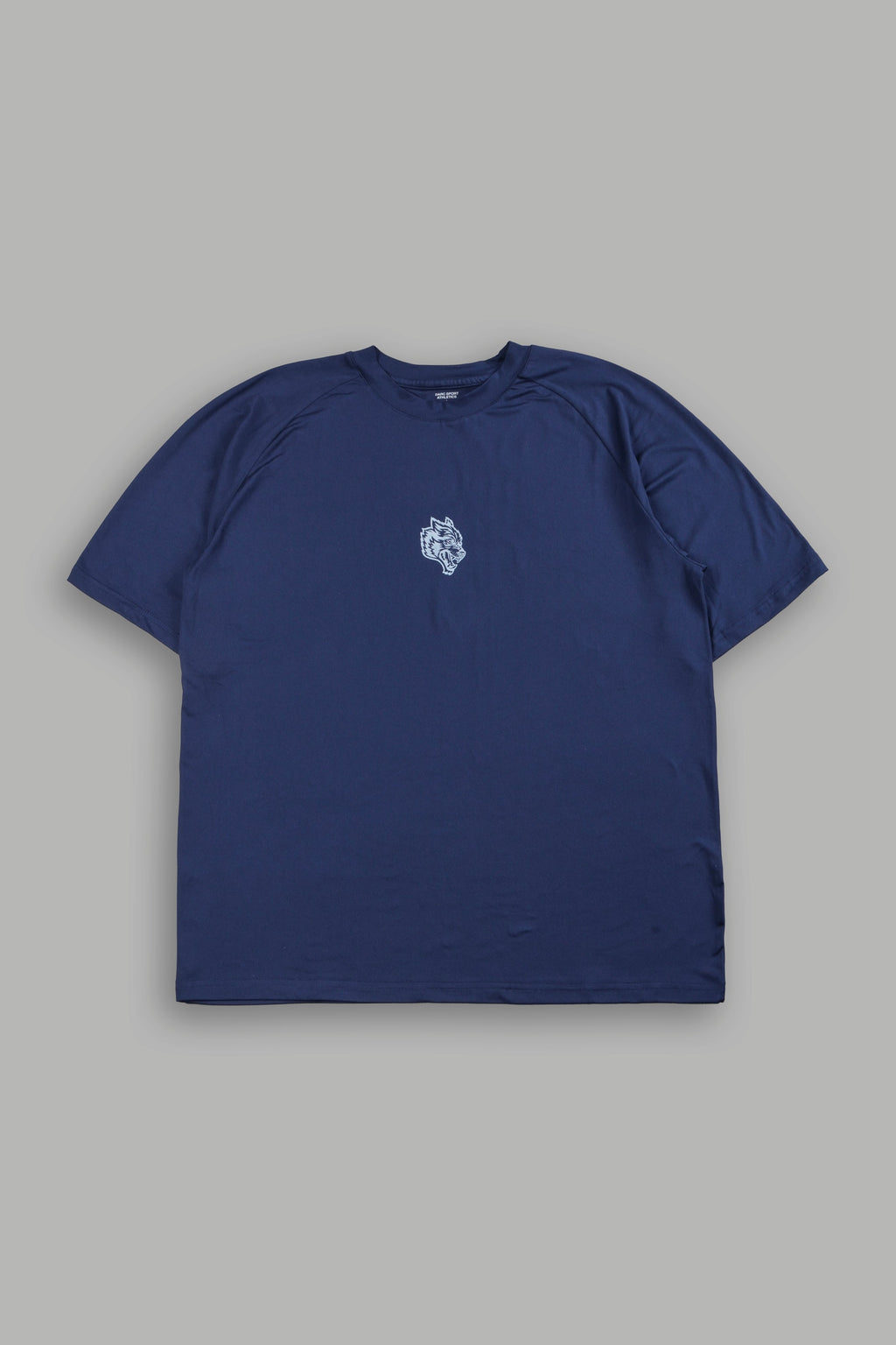 Pyramid V3 Dry Wolf Raglan Ss Tee In Navy - imagem 1