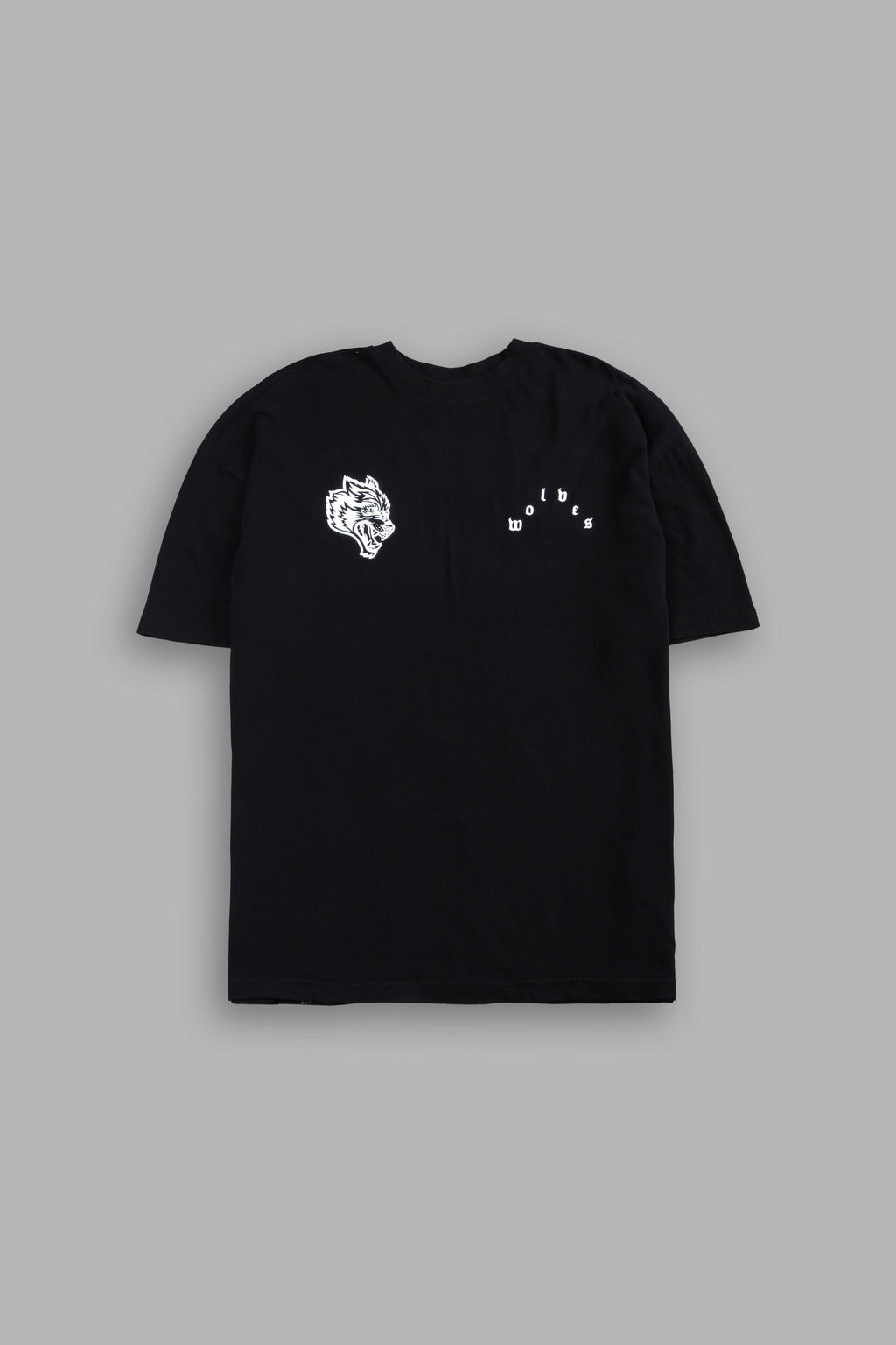 Shao Kahn Premium Oversized Tee in Black — imagem 3