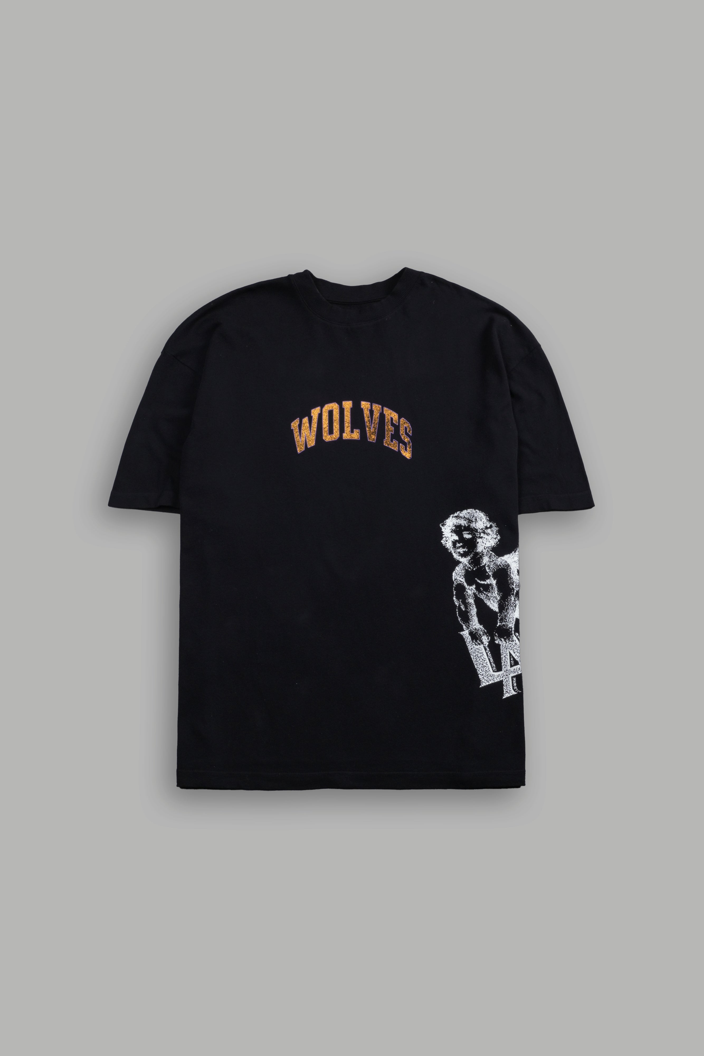 La Has Your Back Premium Oversized Tee in Black — imagem 3