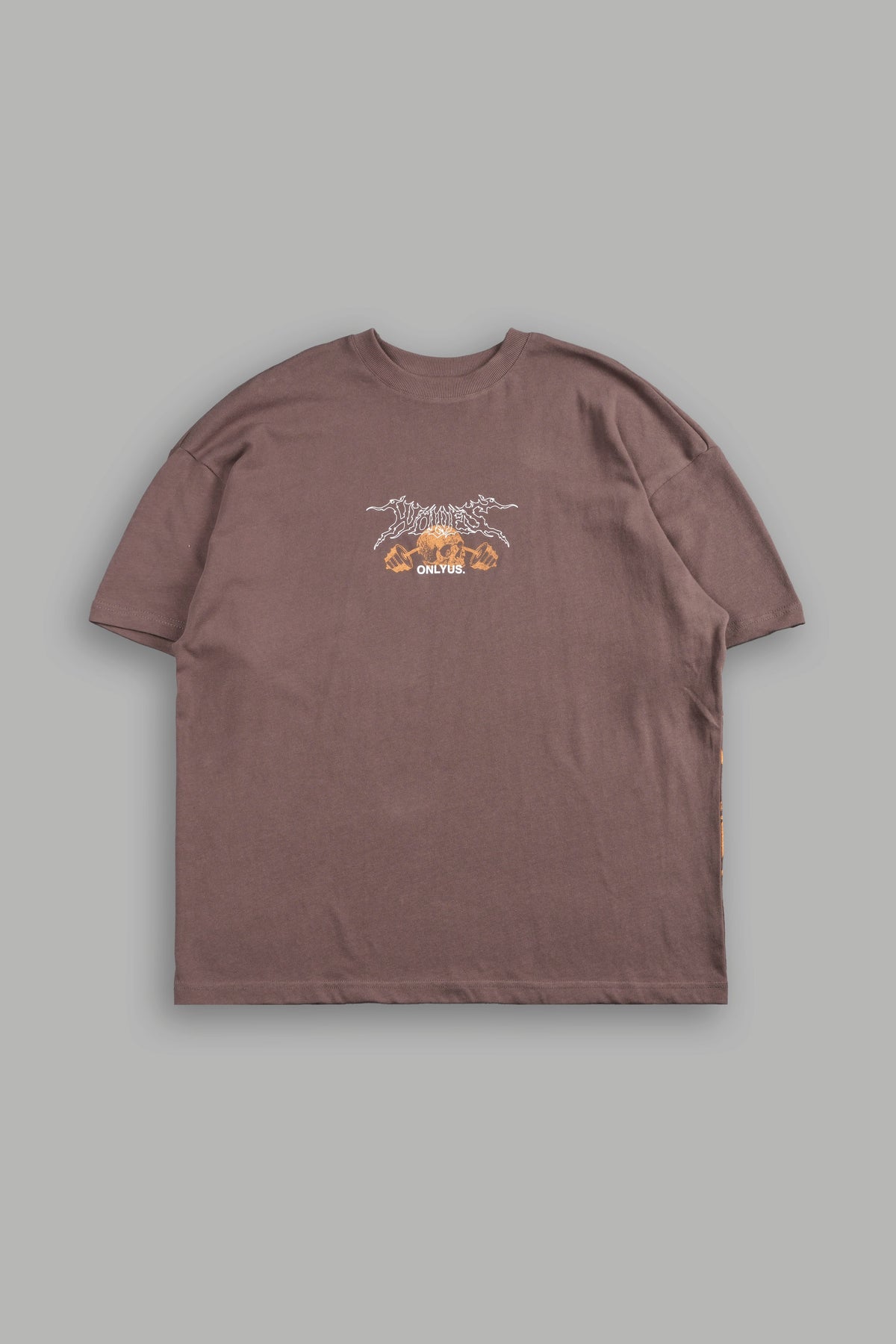 Wolves Bodybuilding Club Premium Tee In Mojave Brown - imagem 3