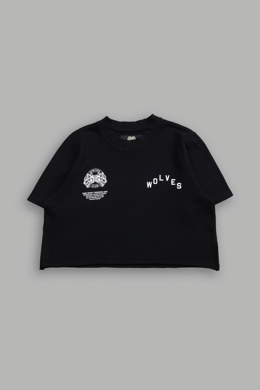 Pyramid V2 "Premium" (Cropped) Tee in Black — imagem 3