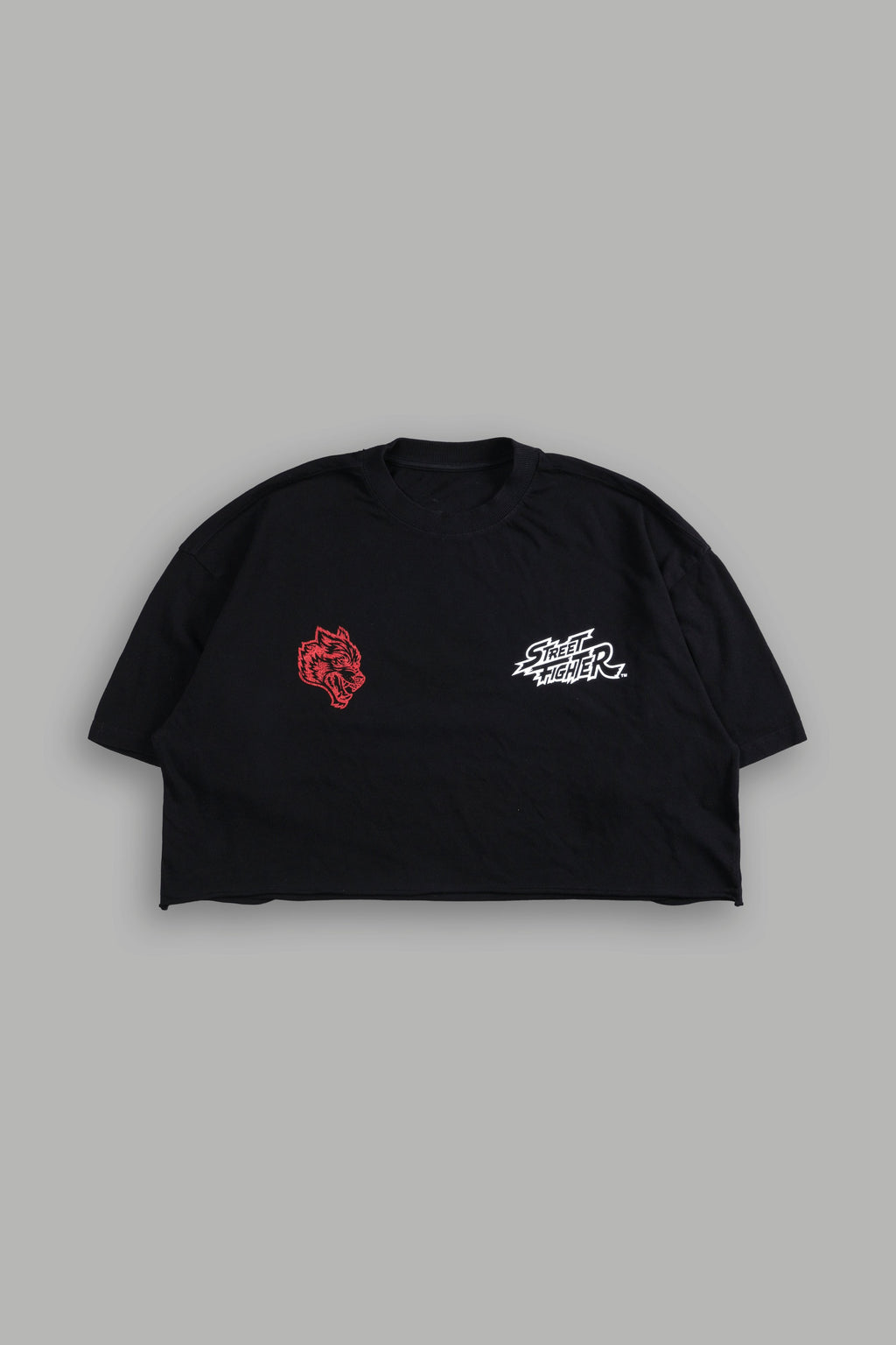 Stability "Premium" Oversized (Cropped) Tee in Black - imagem 4