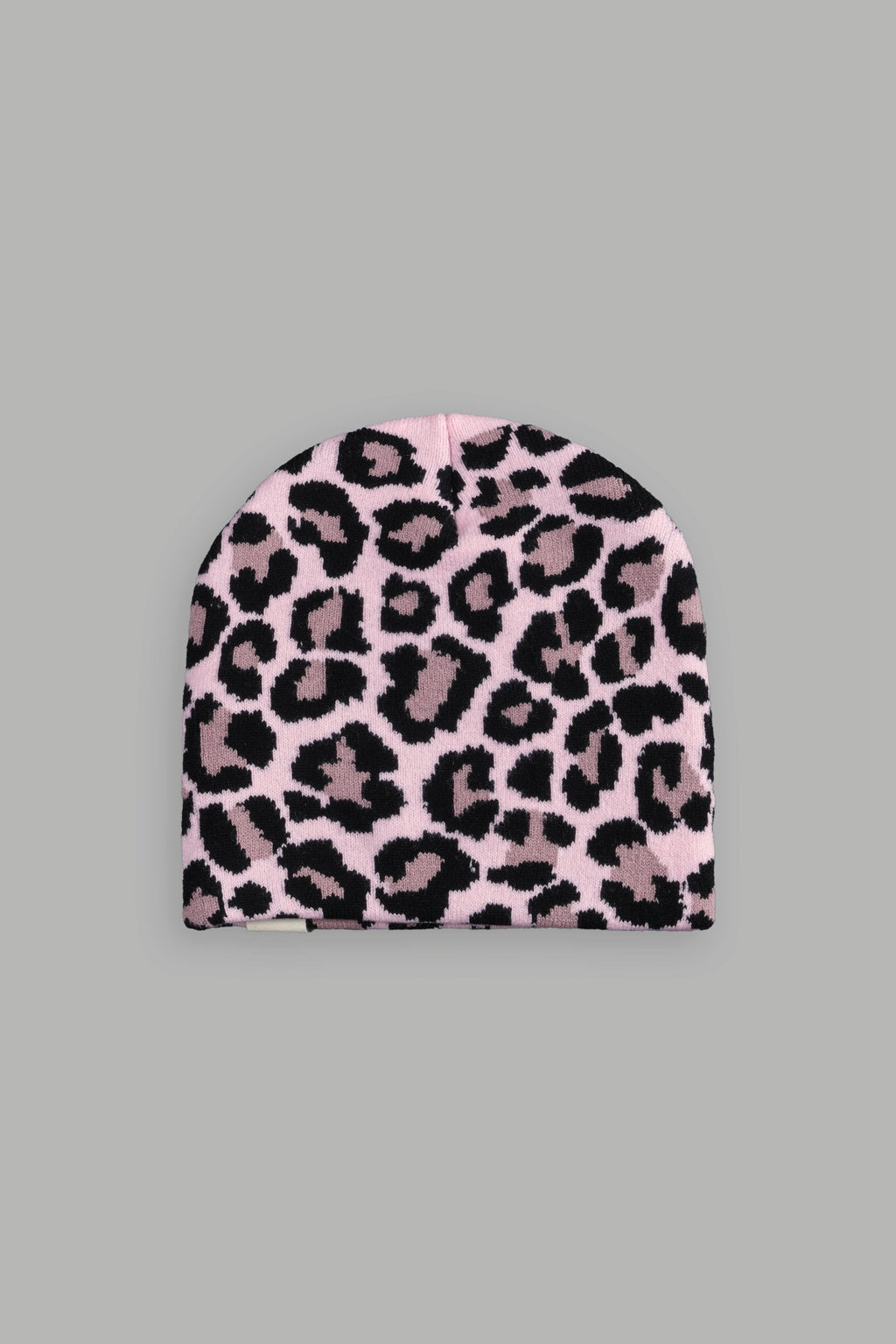 Wolf Patch V2 Cap Beanie in Cloud Pink Leopard — imagem 3