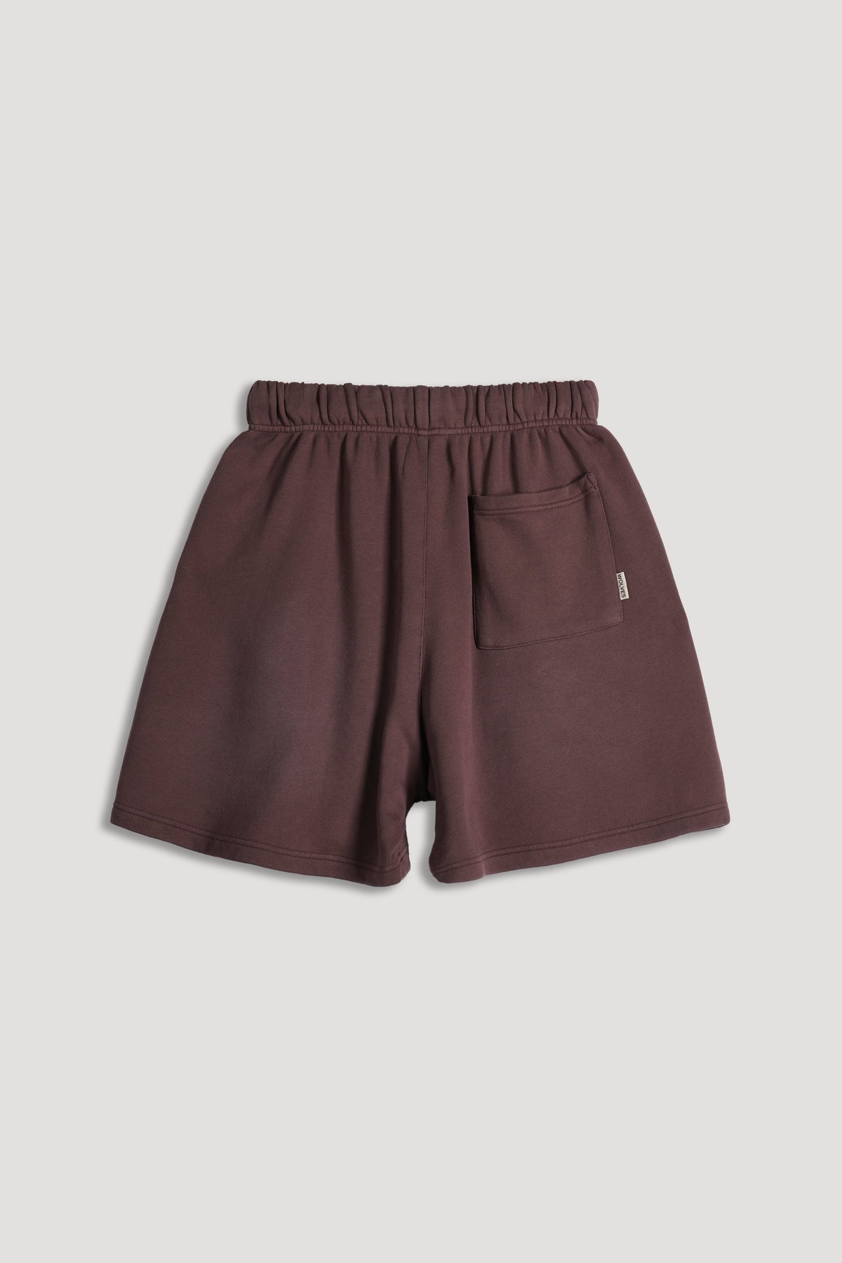 Just Wolves Oversized Post Lounge Sweat Shorts Ironwood Sun Fade — imagem 6