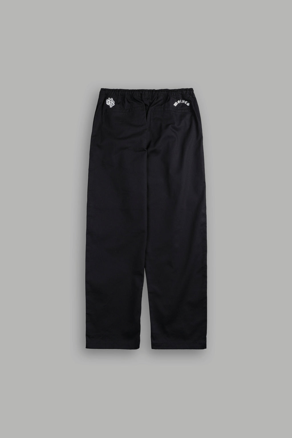 Wolf Chopper Pip Pants in Black — imagem 1