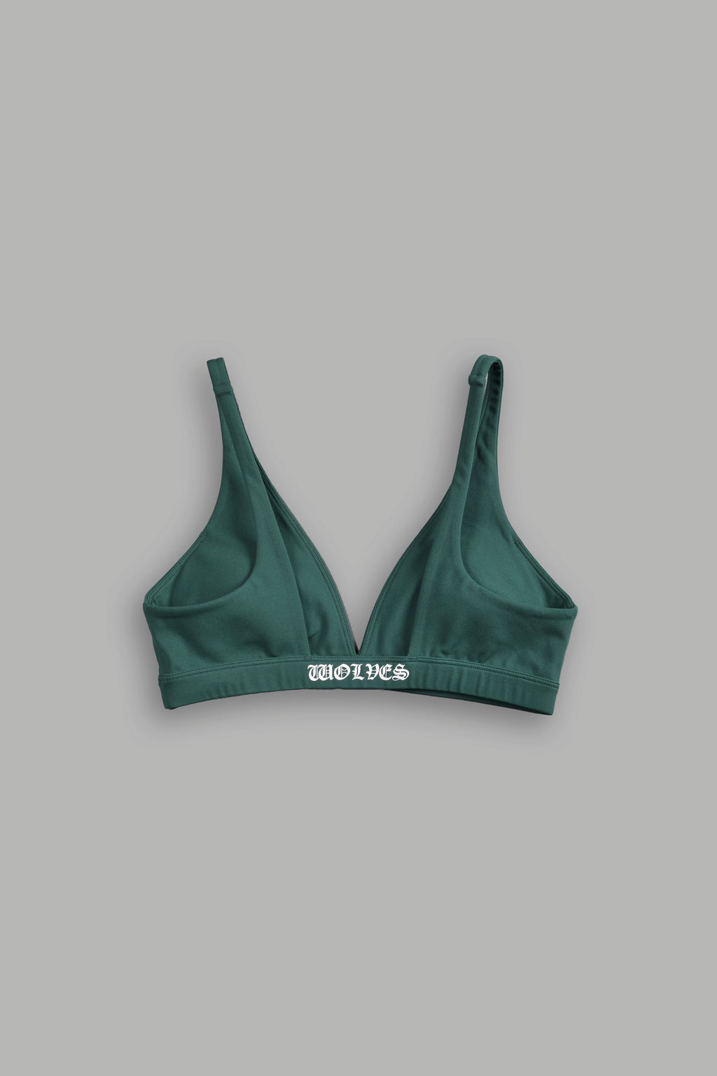 Chopper V Sports Bra in Hunter Green — imagem 4