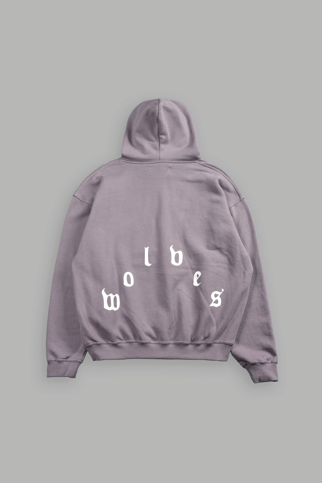 Dama De Las Rosas Bishop Hoodie In Pale Gray