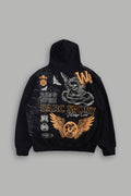 Cherub Hesh Pierce Hoodie In Black - imagem 1