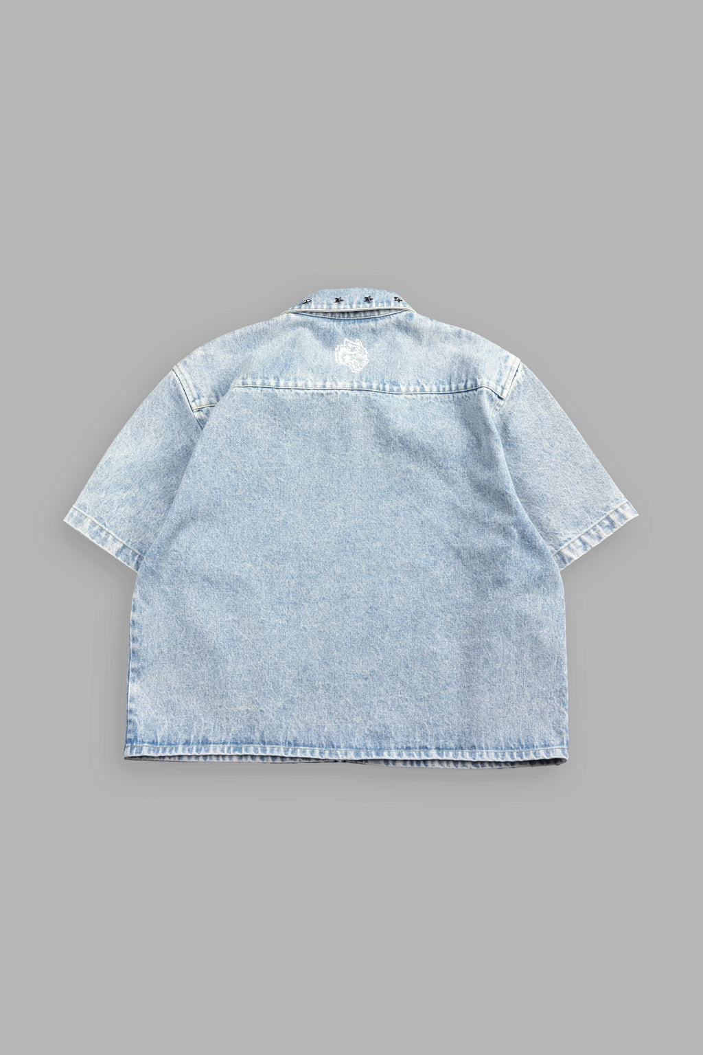 Hesh Rose Denim Vince Shirt in Light Wash