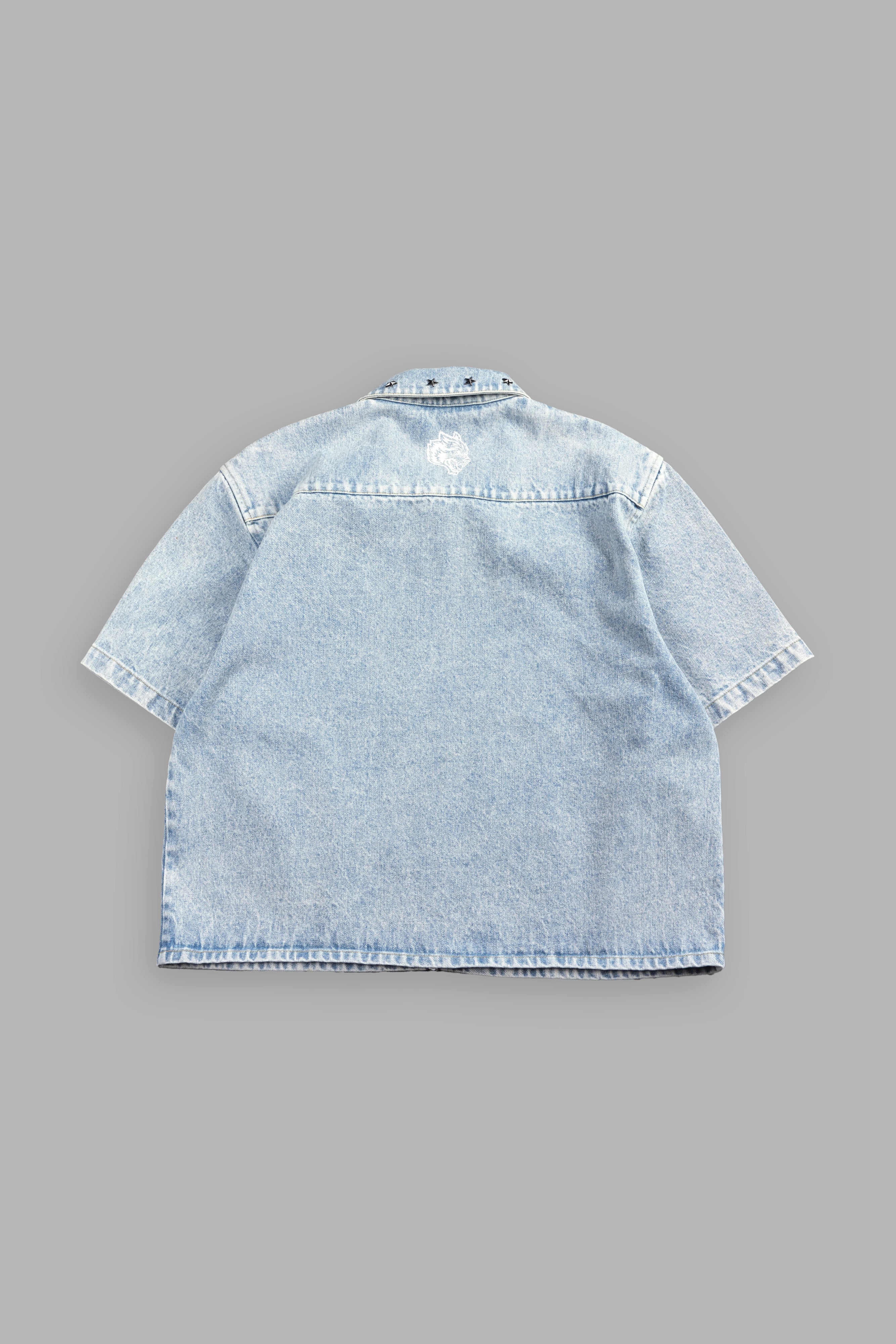 Hesh Rose Denim Vince Shirt in Light Wash