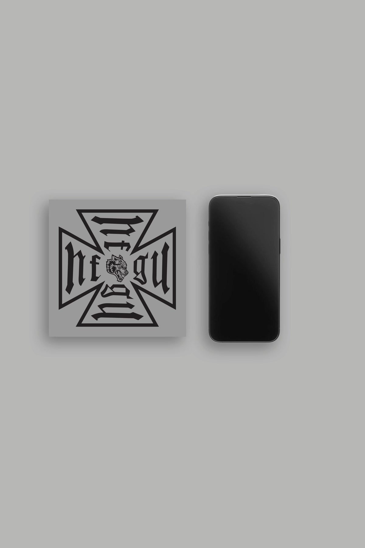 Core Large Sticker in Black — imagem 2