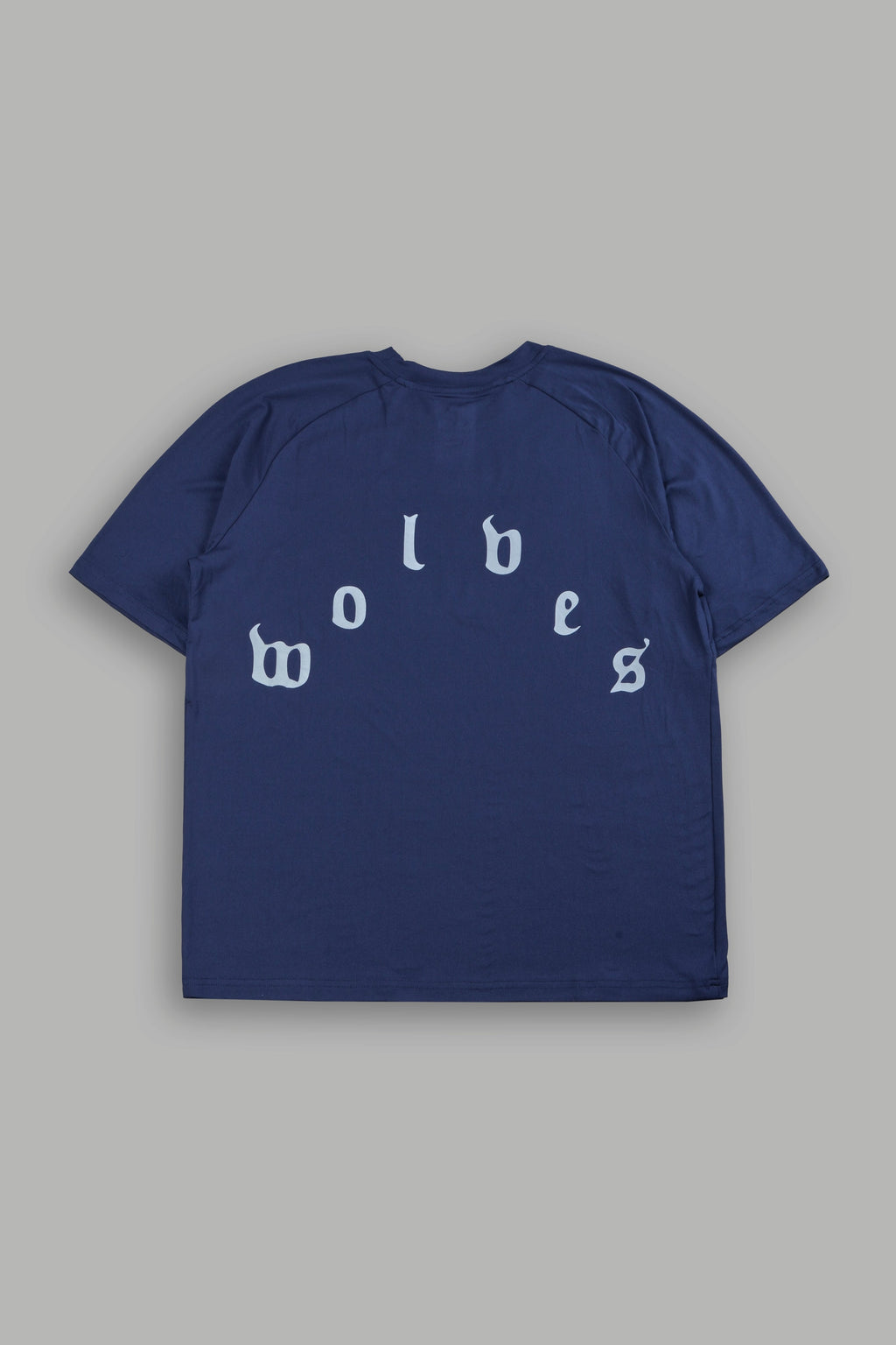 Pyramid V3 Dry Wolf Raglan Ss Tee In Navy - imagem 3