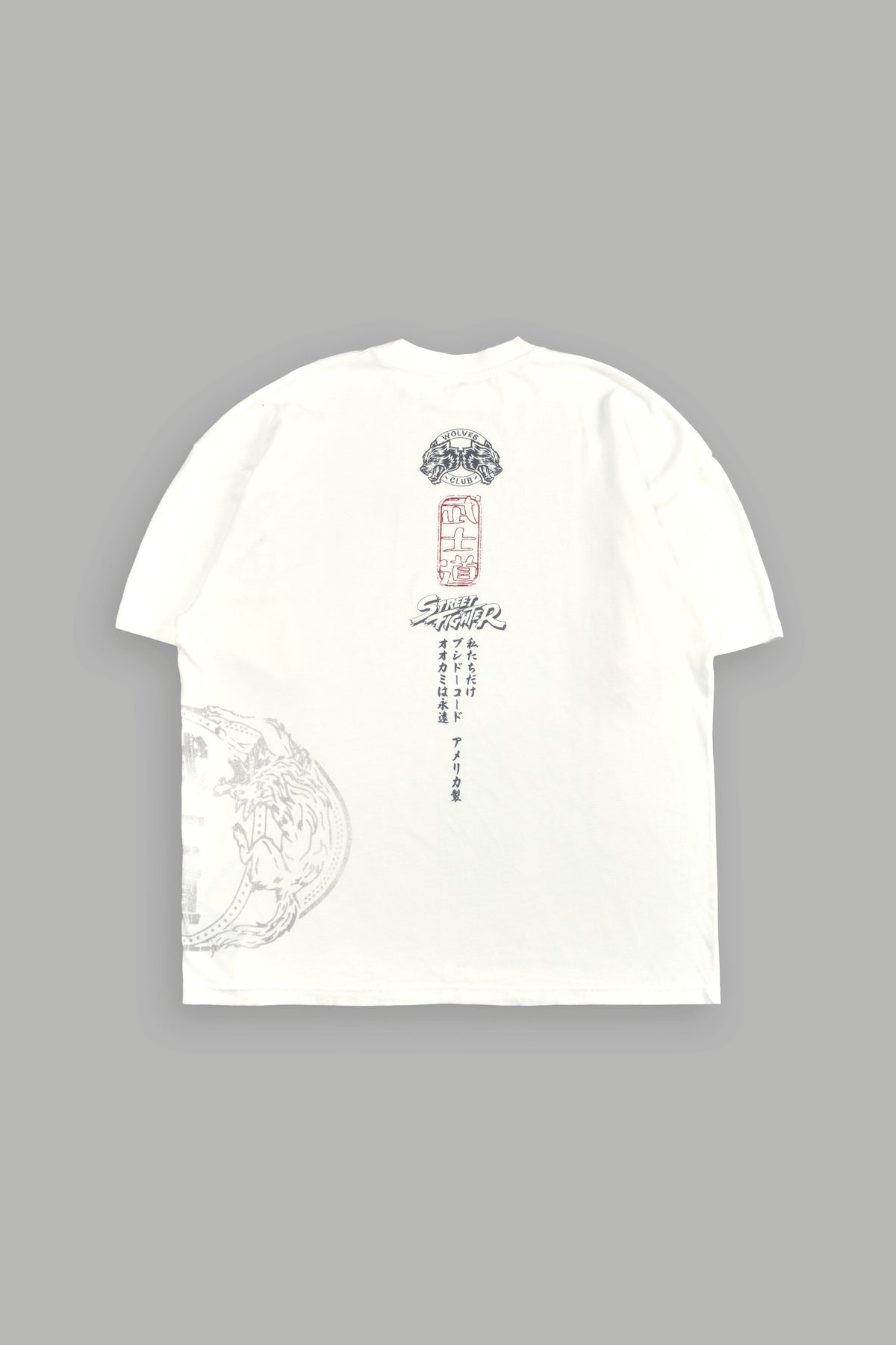 Street Fighter "Side-By-Side" Tee Box Set in Cream - imagem 7