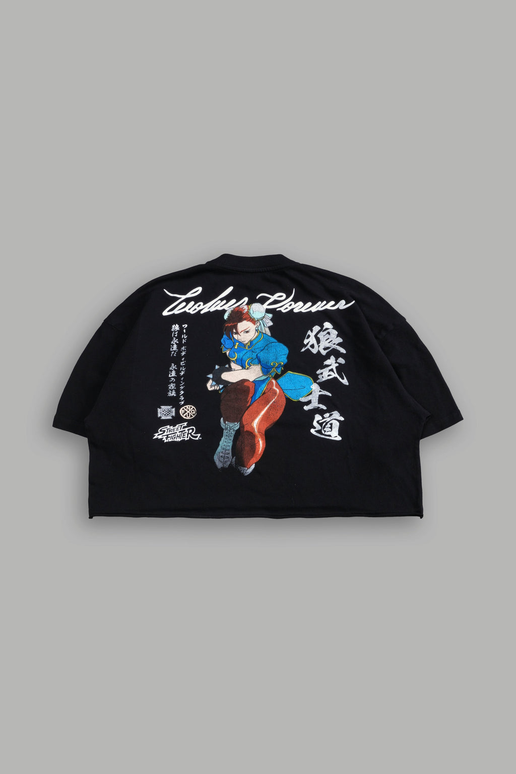 Stability "Premium" Oversized (Cropped) Tee in Black - imagem 3
