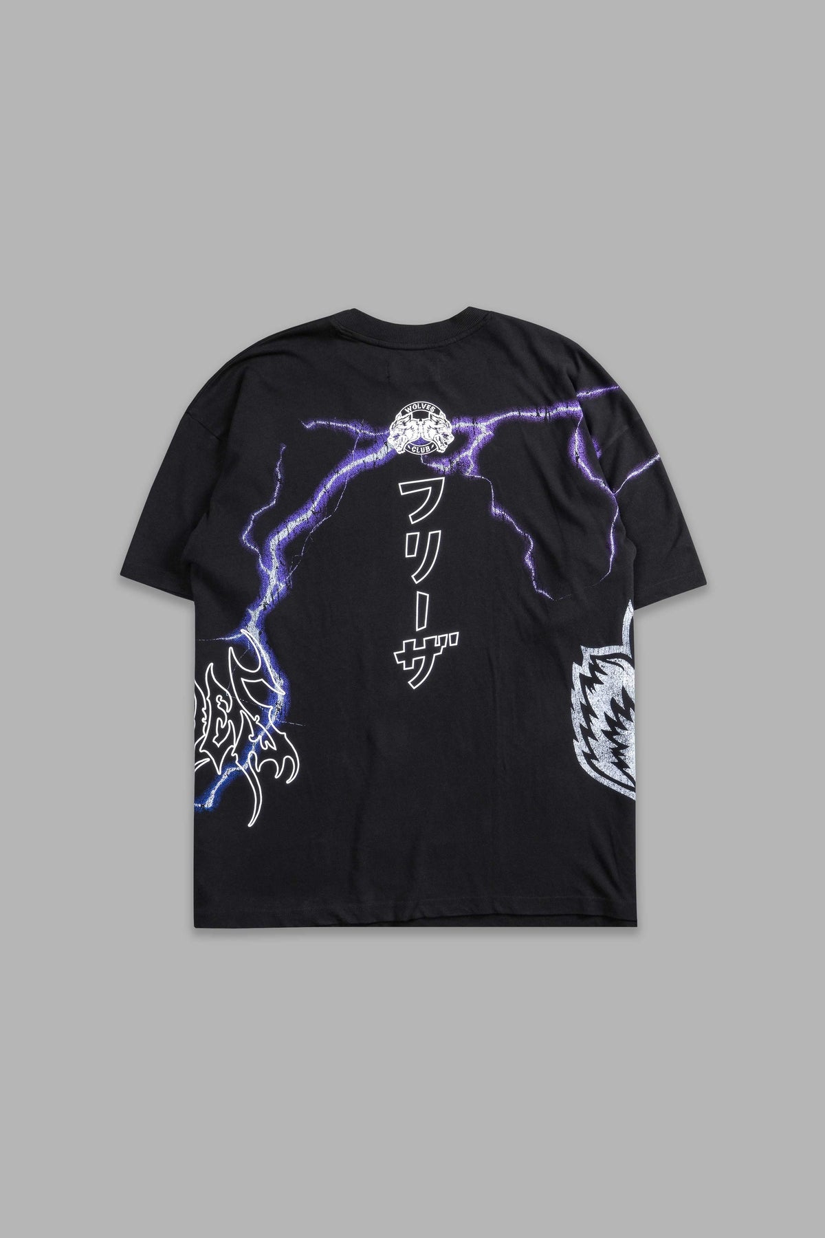 Frieza Energy "Premium" Oversized Tee in Black — imagem 3