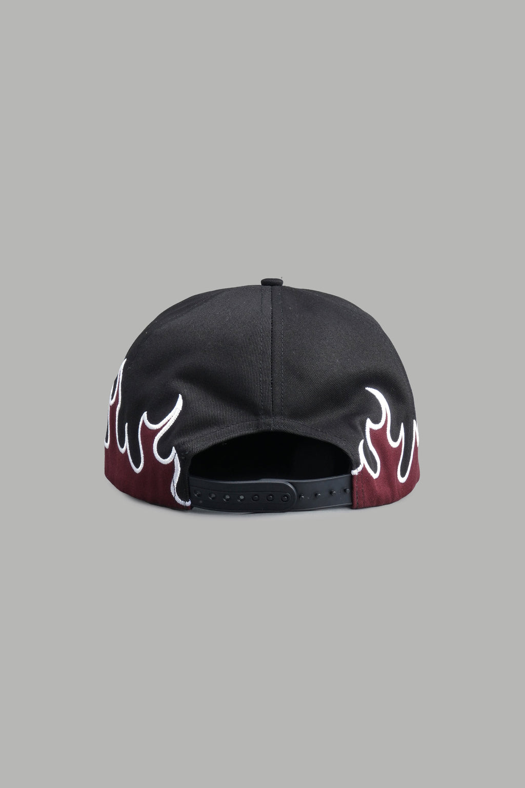 Mori Flames Vintage 5 Panel In Black/Oxblood