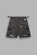 Darc Flash Duke Cargo Shorts in Darc Brown Leopard