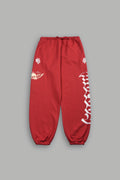 Free Will V2 Lightweight Lounger Sweat Pants in Roman Red — imagem 1