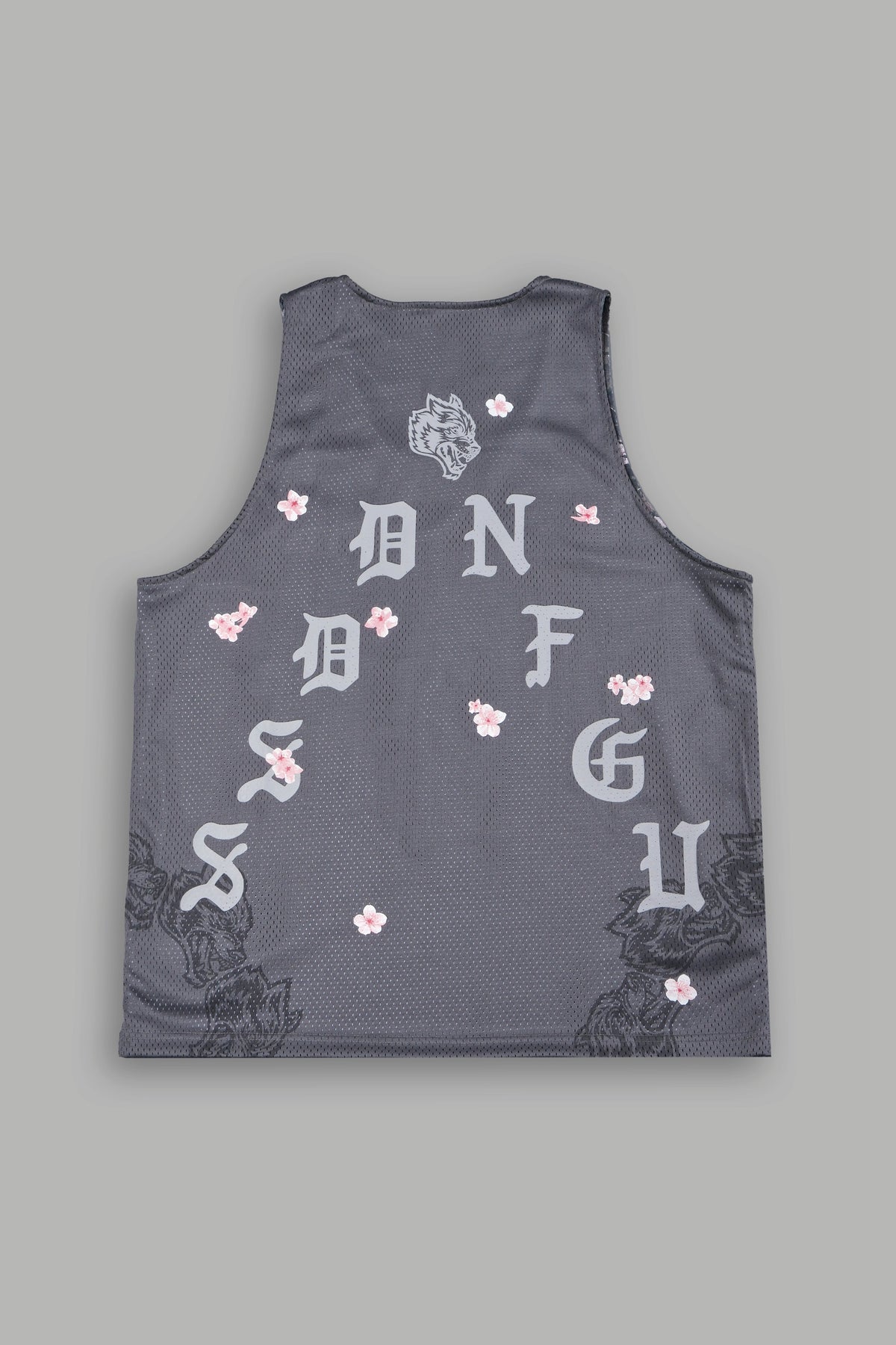 Shadow Blossom Reversible Bball Jersey In Slate Gray / All Of Us Camo - imagem 11