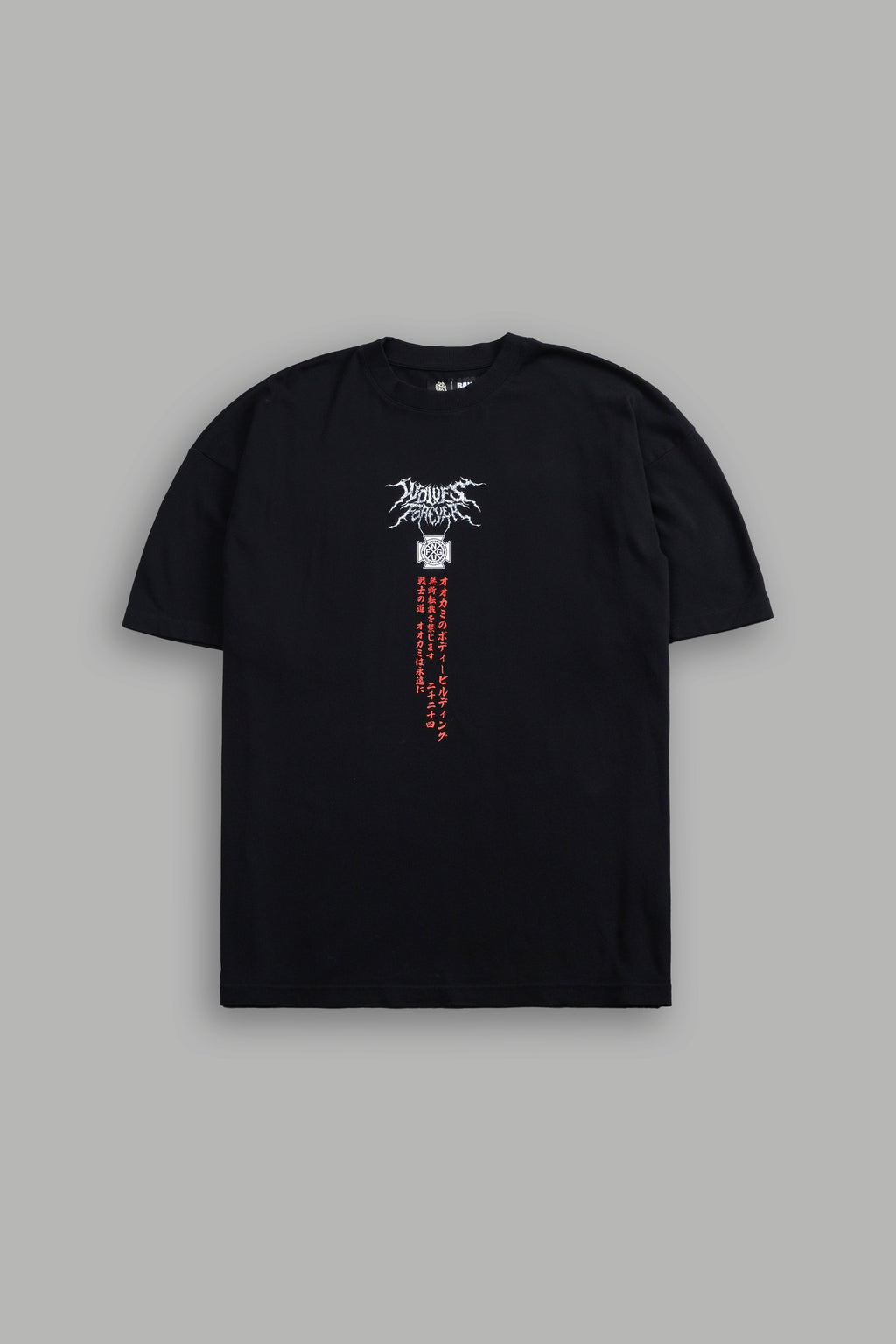 Unbreakable Will "Premium" Oversized Tee in Black — imagem 3