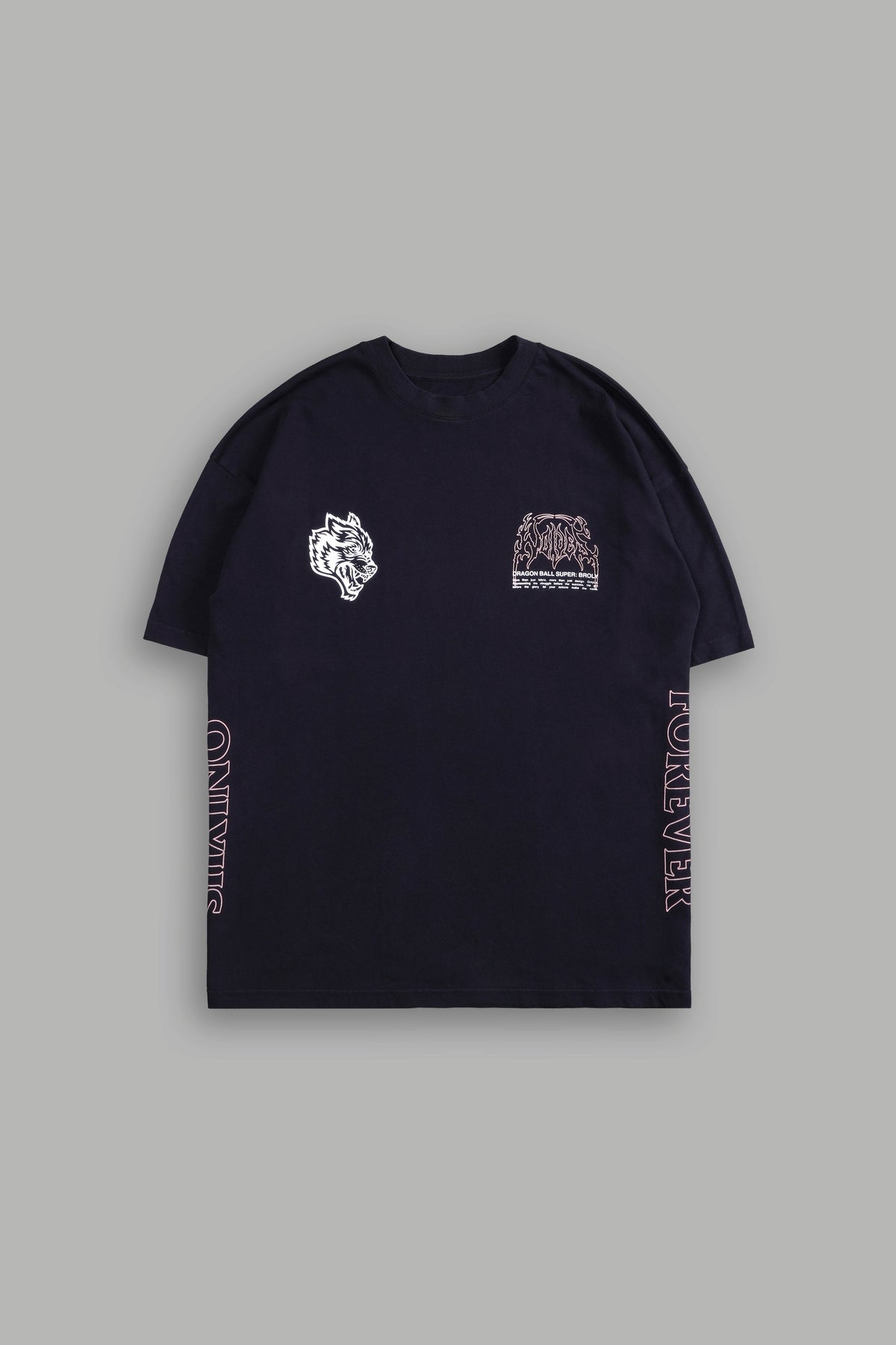 Our Reason "Premium" Oversized Tee in Nightshade — imagem 3
