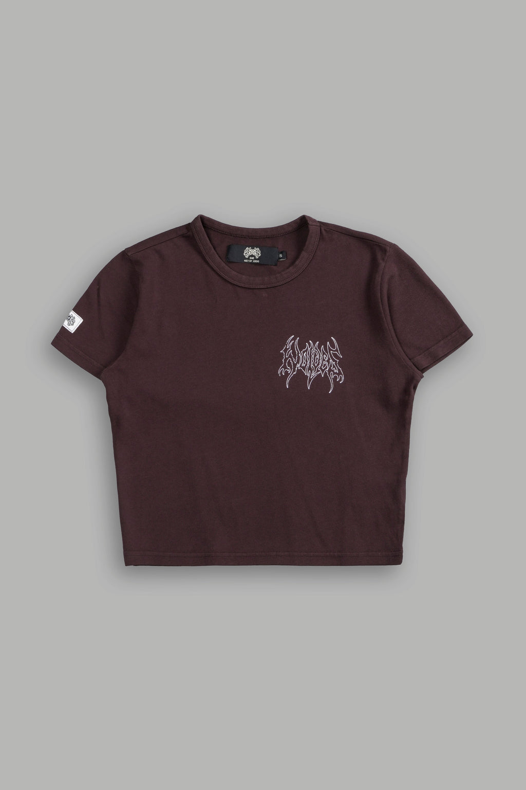 Close To The Heart "Timeless" Tee in Darc Garnet — imagem 3