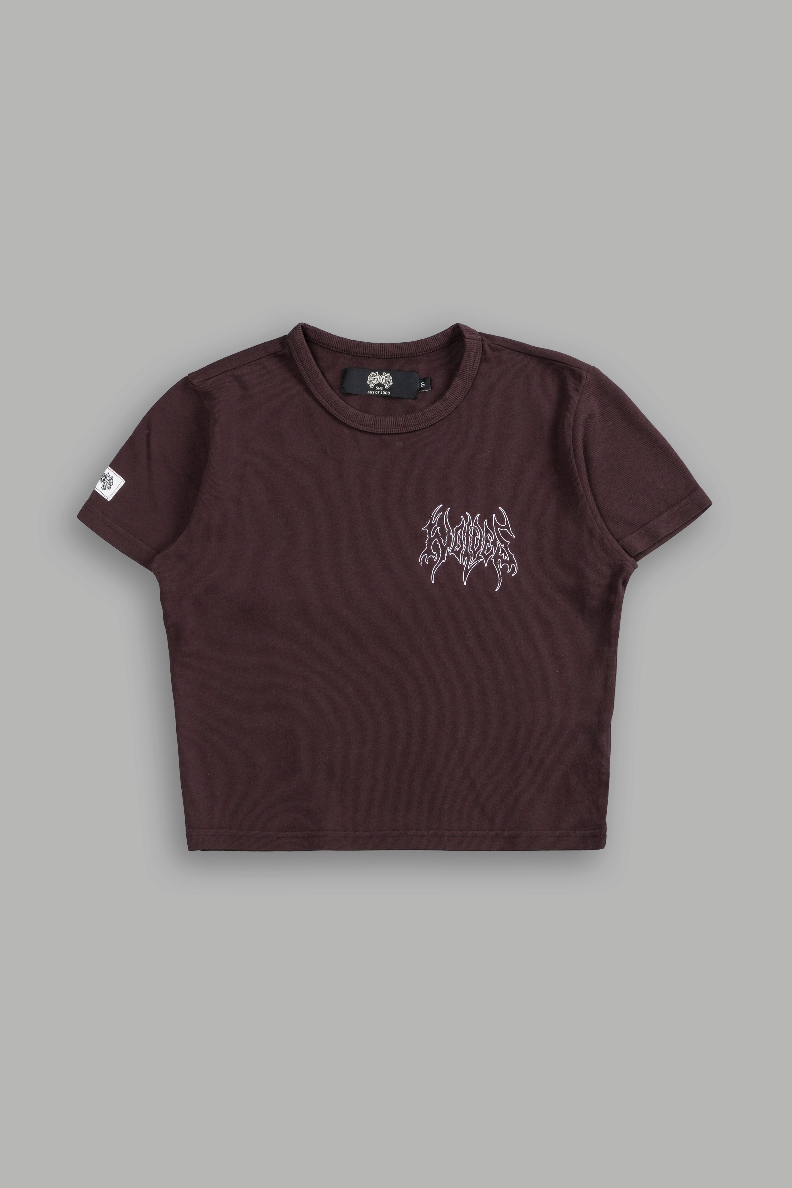 Close To The Heart "Timeless" Tee in Darc Garnet — imagem 3