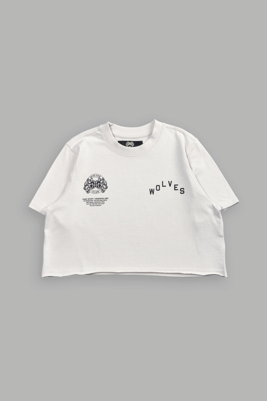 Pyramid V2 "Premium" (Cropped) Tee in Stone — imagem 3