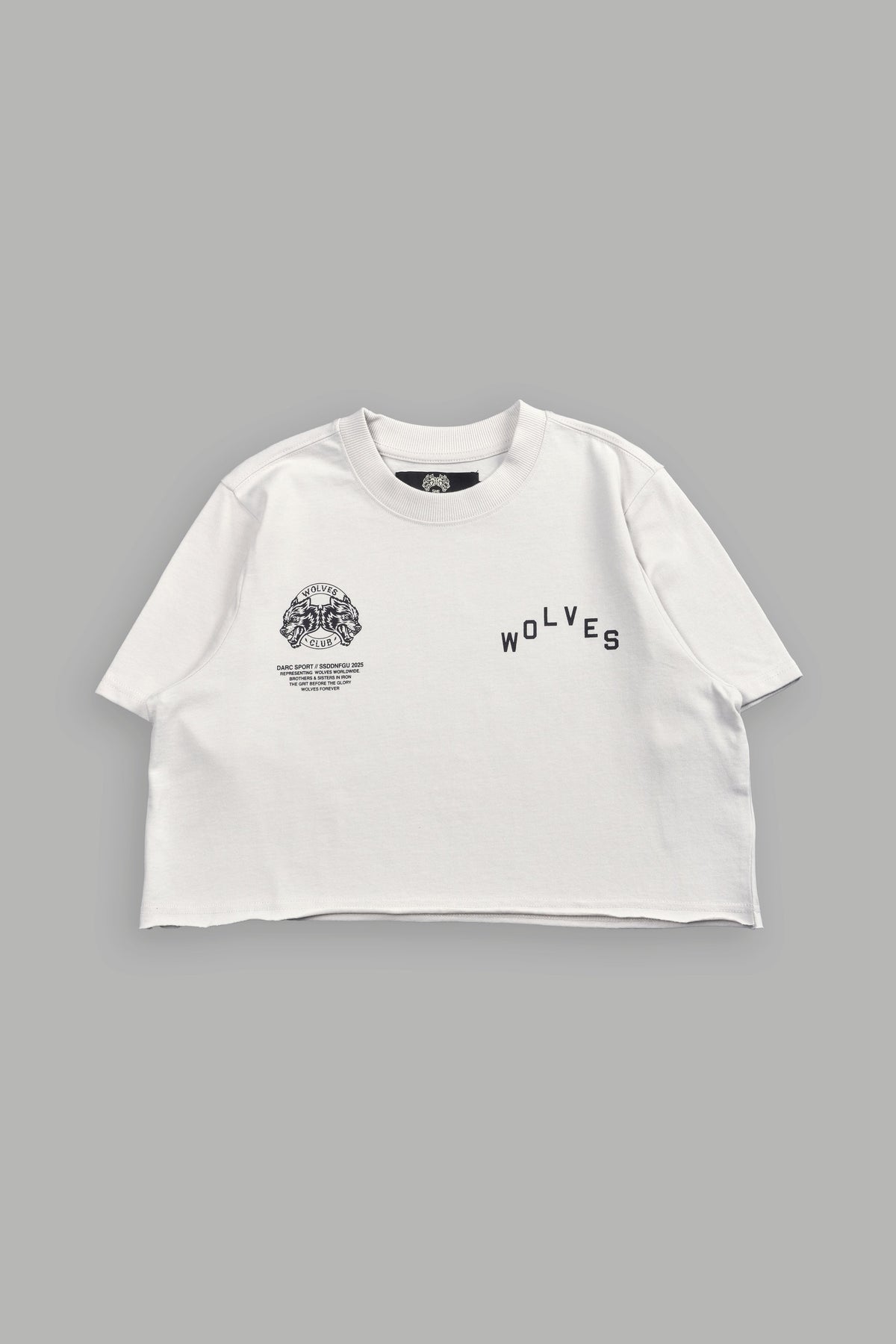 Pyramid V2 "Premium" (Cropped) Tee in Stone - imagem 3