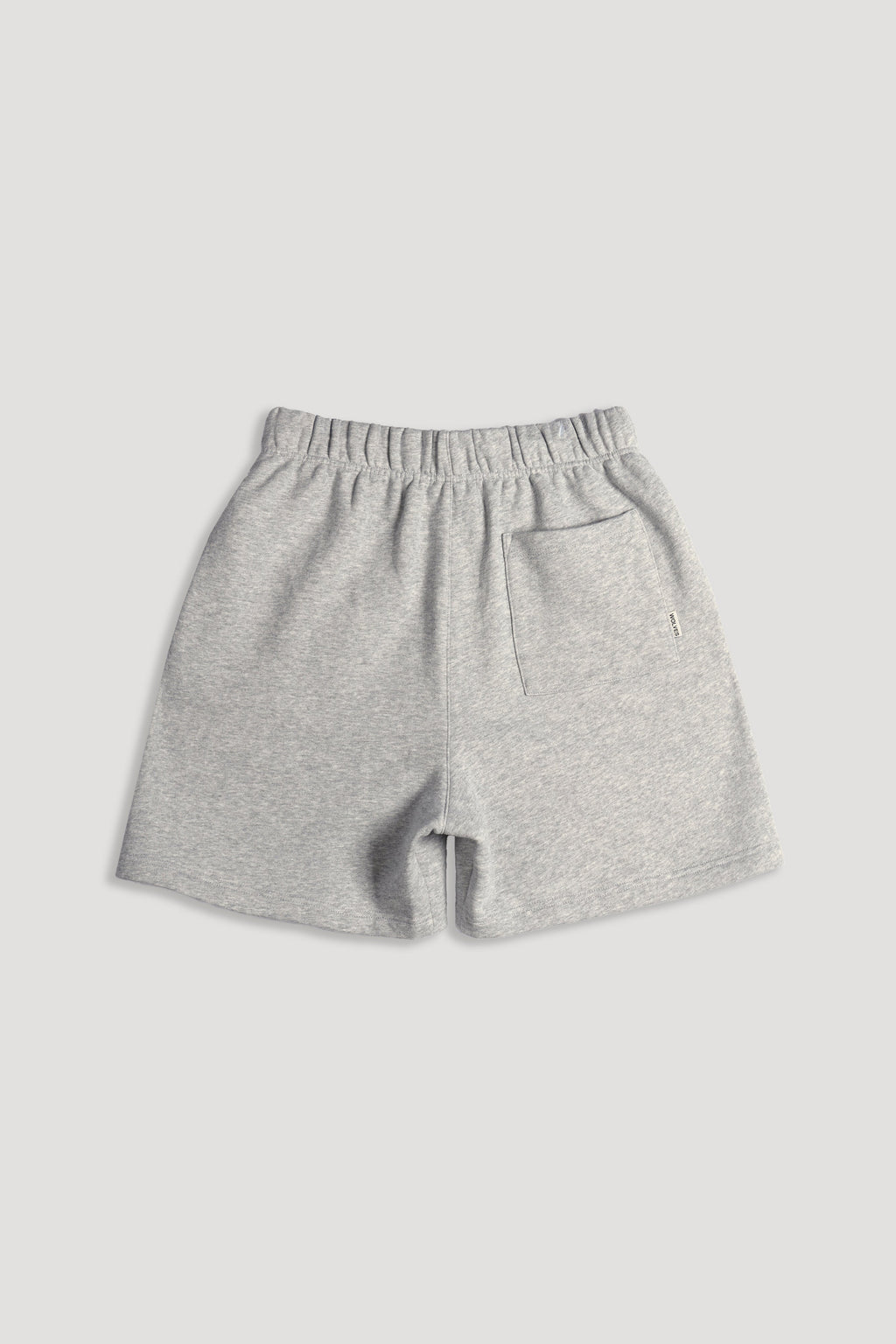 Just Wolves Oversized Post Lounge Sweat Shorts in Light Athletic Gray — imagem 7
