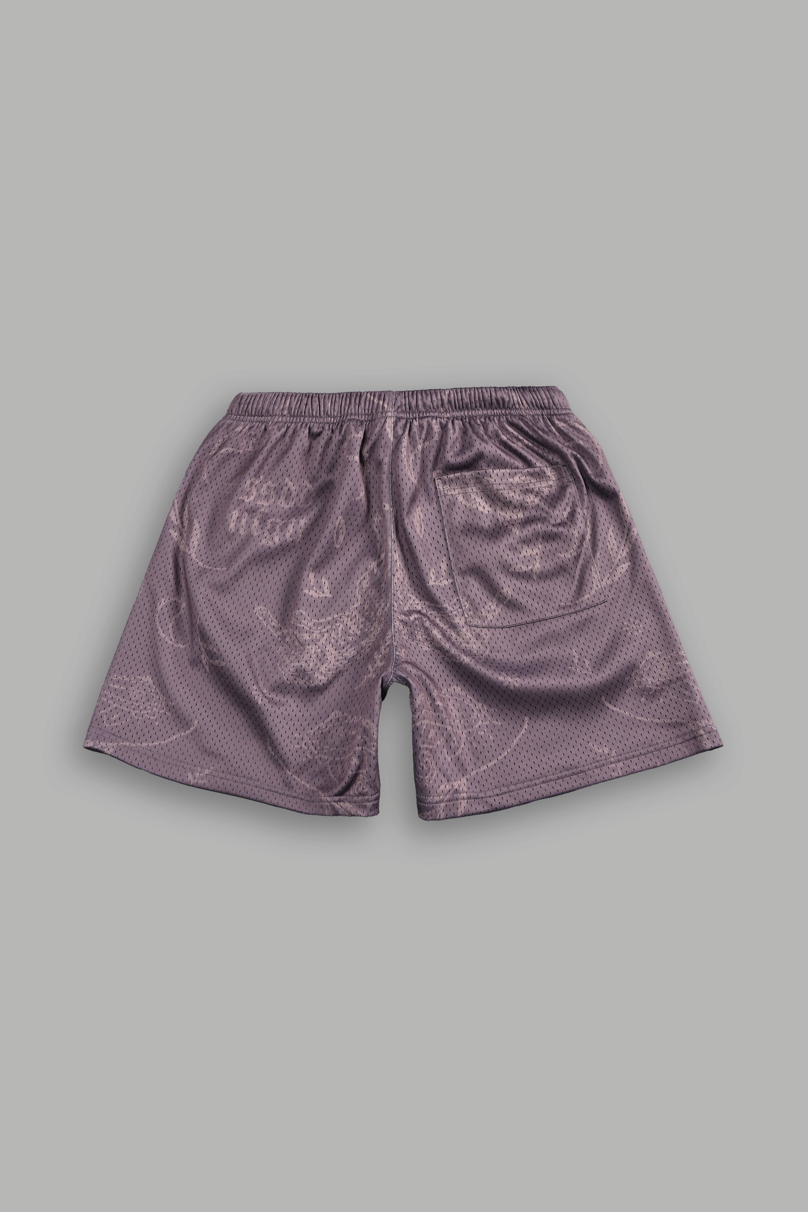 Just Look Up Mesh Shorts in Mauve — imagem 2