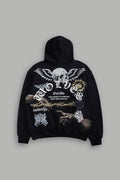 Darc Creed "Pierce" Hoodie in Black — imagem 1