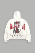 Born Darc Darco Double Zip Hoodie in Cream — imagem 1