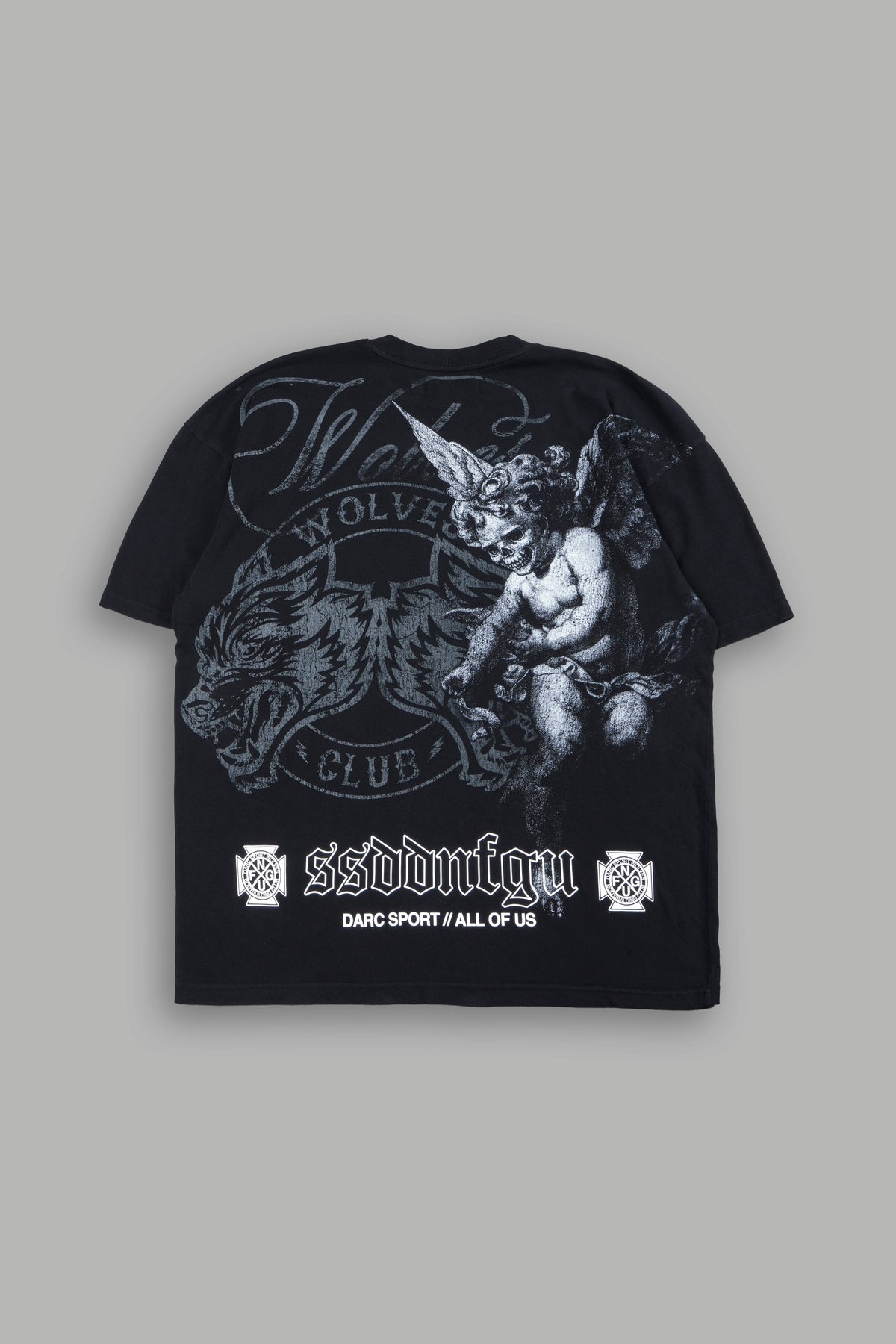 All Of Us 1 Of 500 Premium Oversized Tee In Black - imagem 1