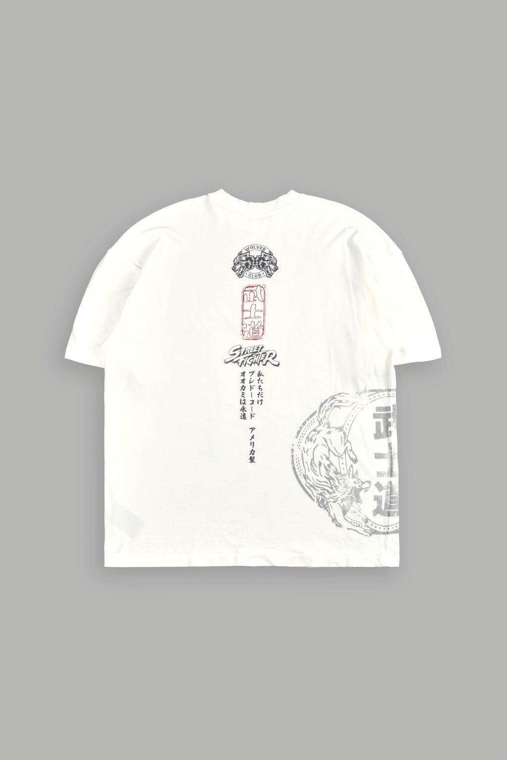 Street Fighter "Side-By-Side" Tee Box Set in Cream - imagem 9