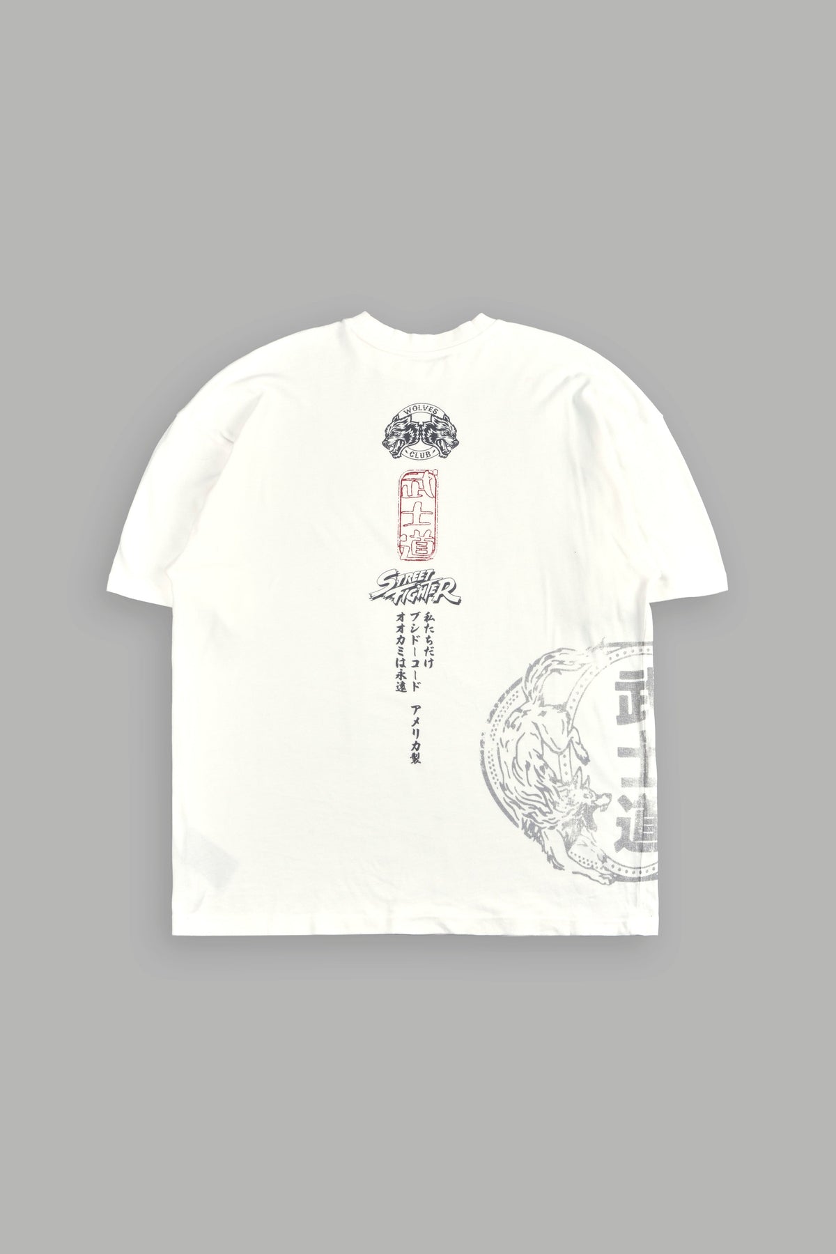 Street Fighter "Side-By-Side" Tee Box Set in Cream - imagem 9