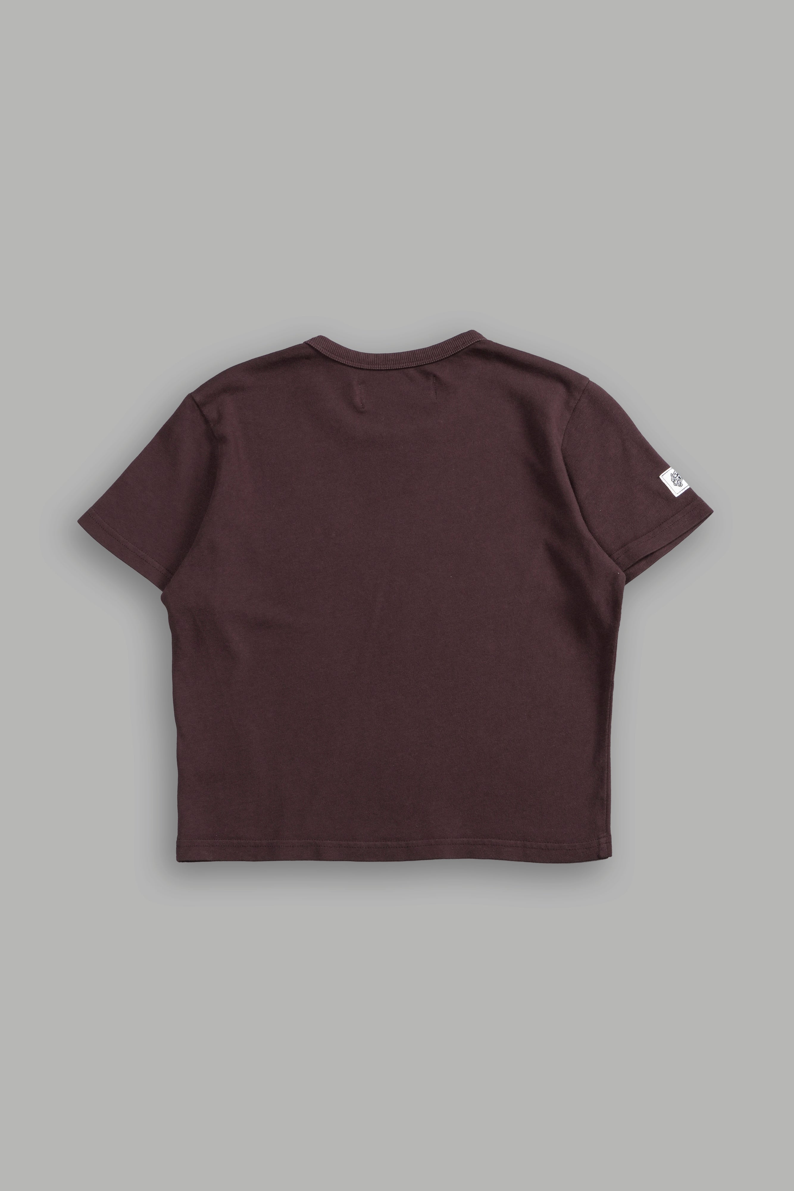 Close To The Heart "Timeless" Tee in Darc Garnet — imagem 4