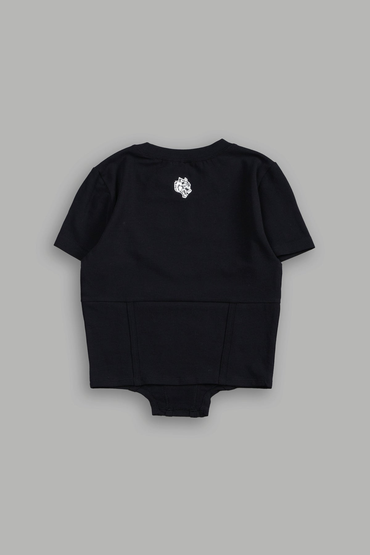 Chopper Wolf Salem Corset Tee in Black - imagem 4