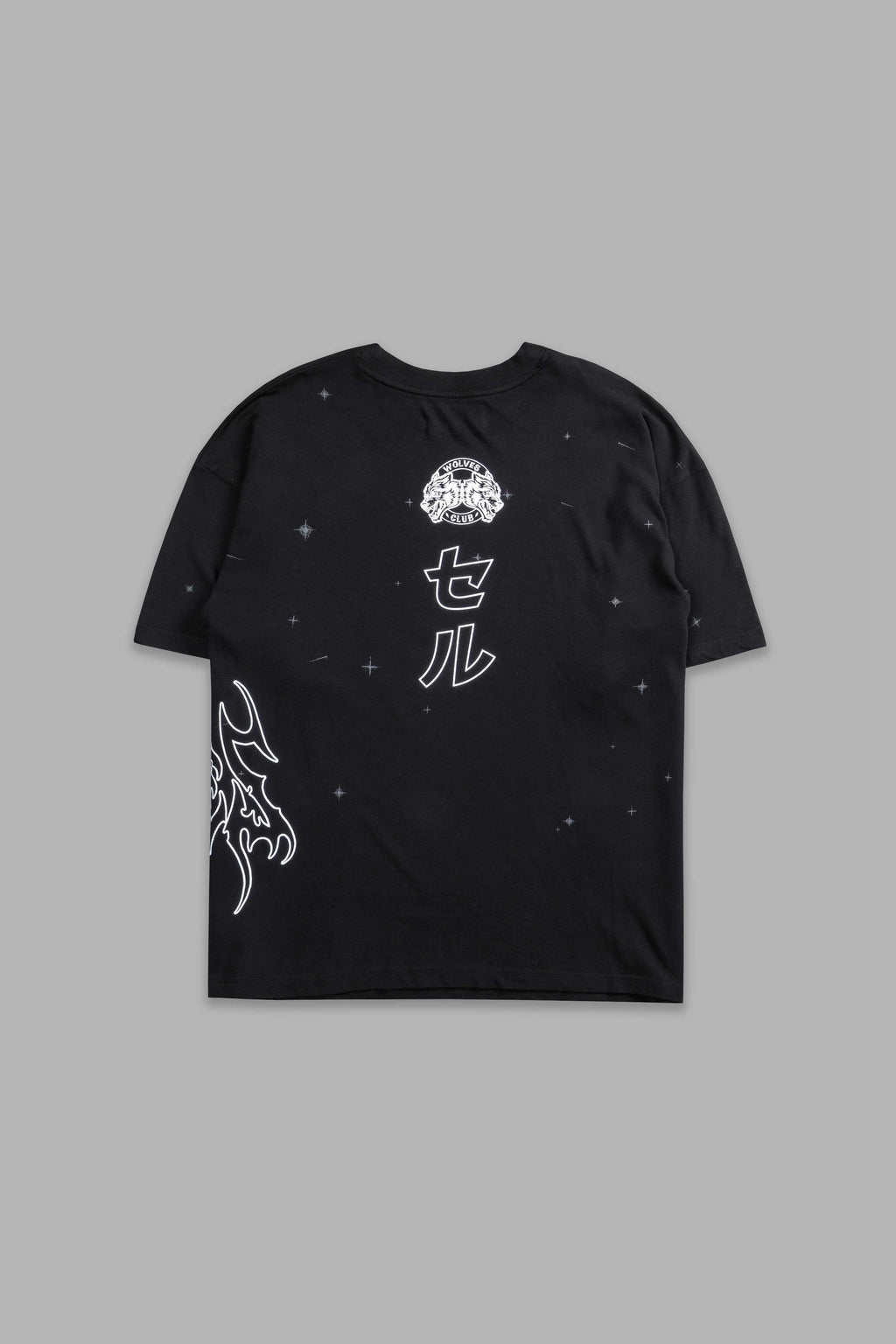 Cell Energy "Premium" Oversized Tee in Black — imagem 3