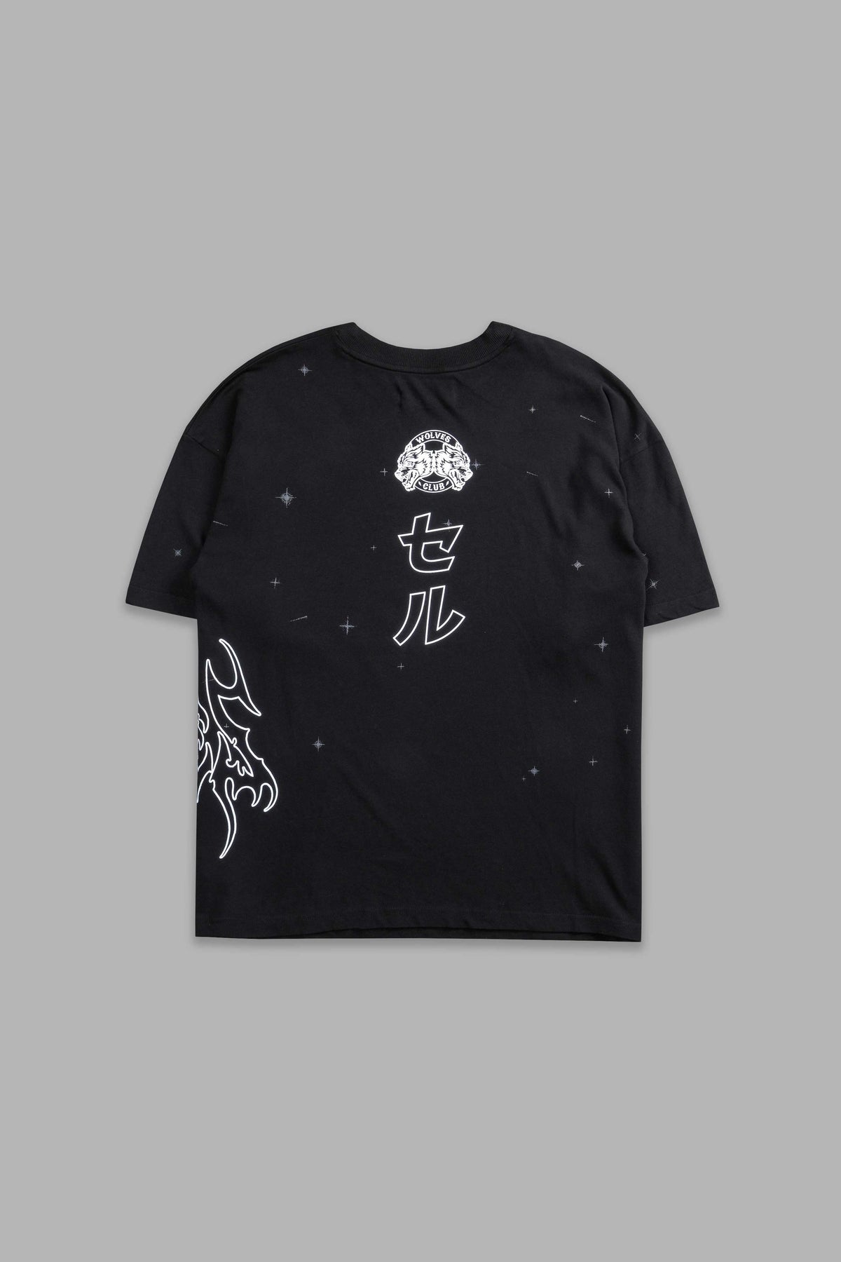 Cell Energy "Premium" Oversized Tee in Black — imagem 3