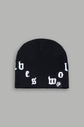 Pyramid Wolves Cap Beanie In Black - imagem 1