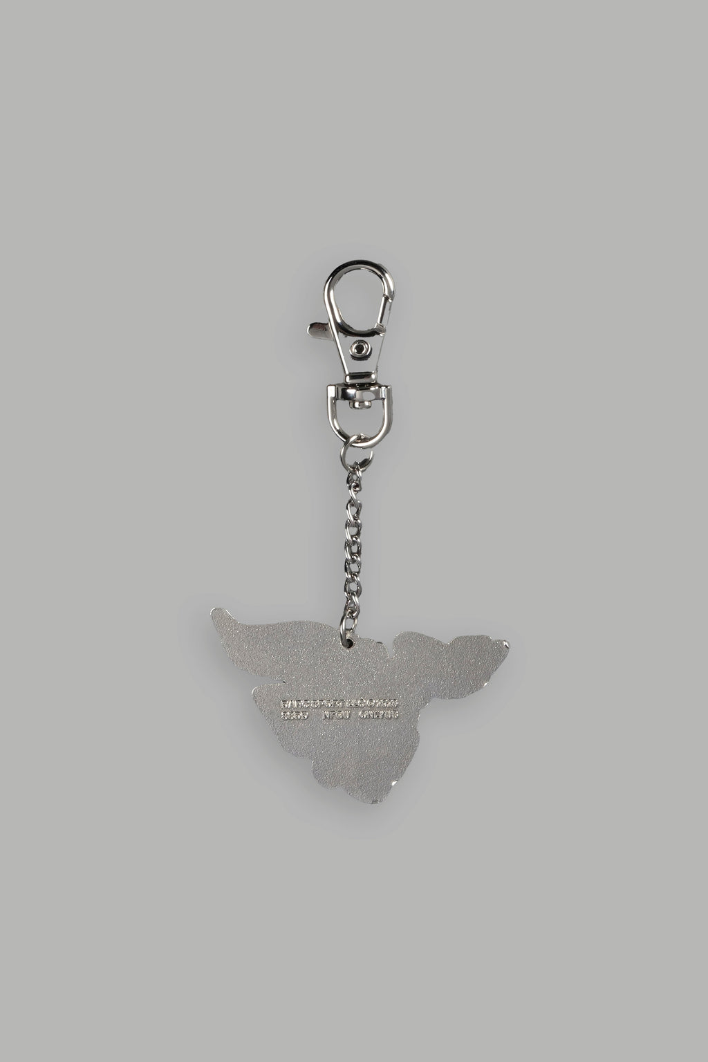 Eagle Oni Mask Keychain in Silver/Black — imagem 2