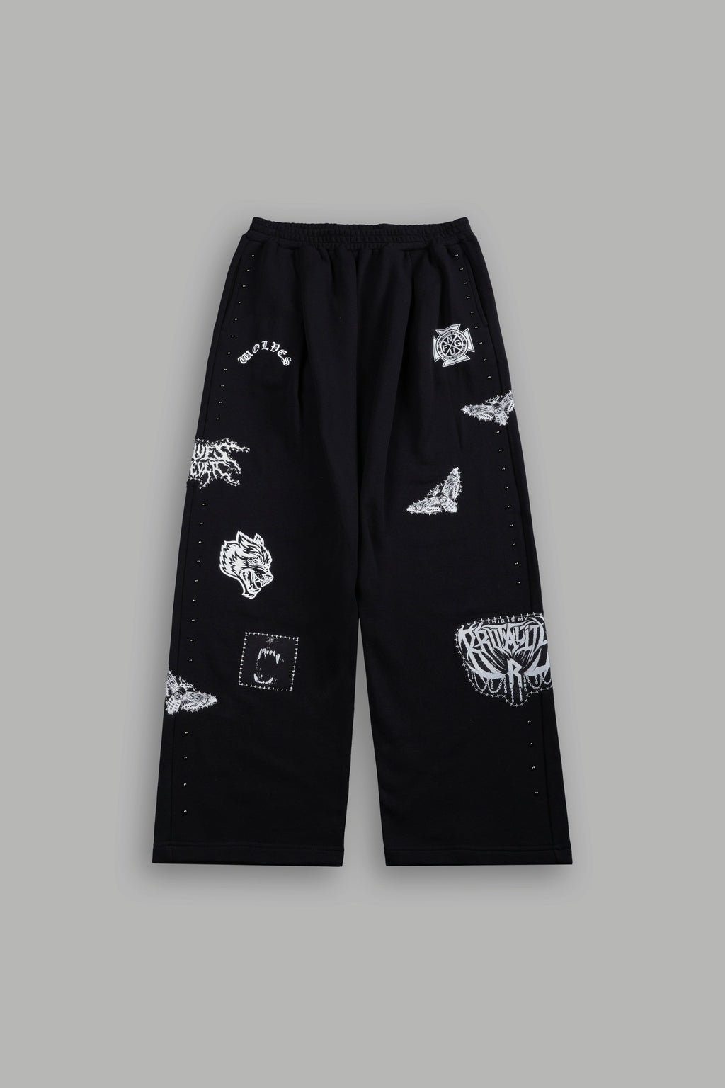 Give it Your All "Yara" Pleated Sweat Pants in Black — imagem 7