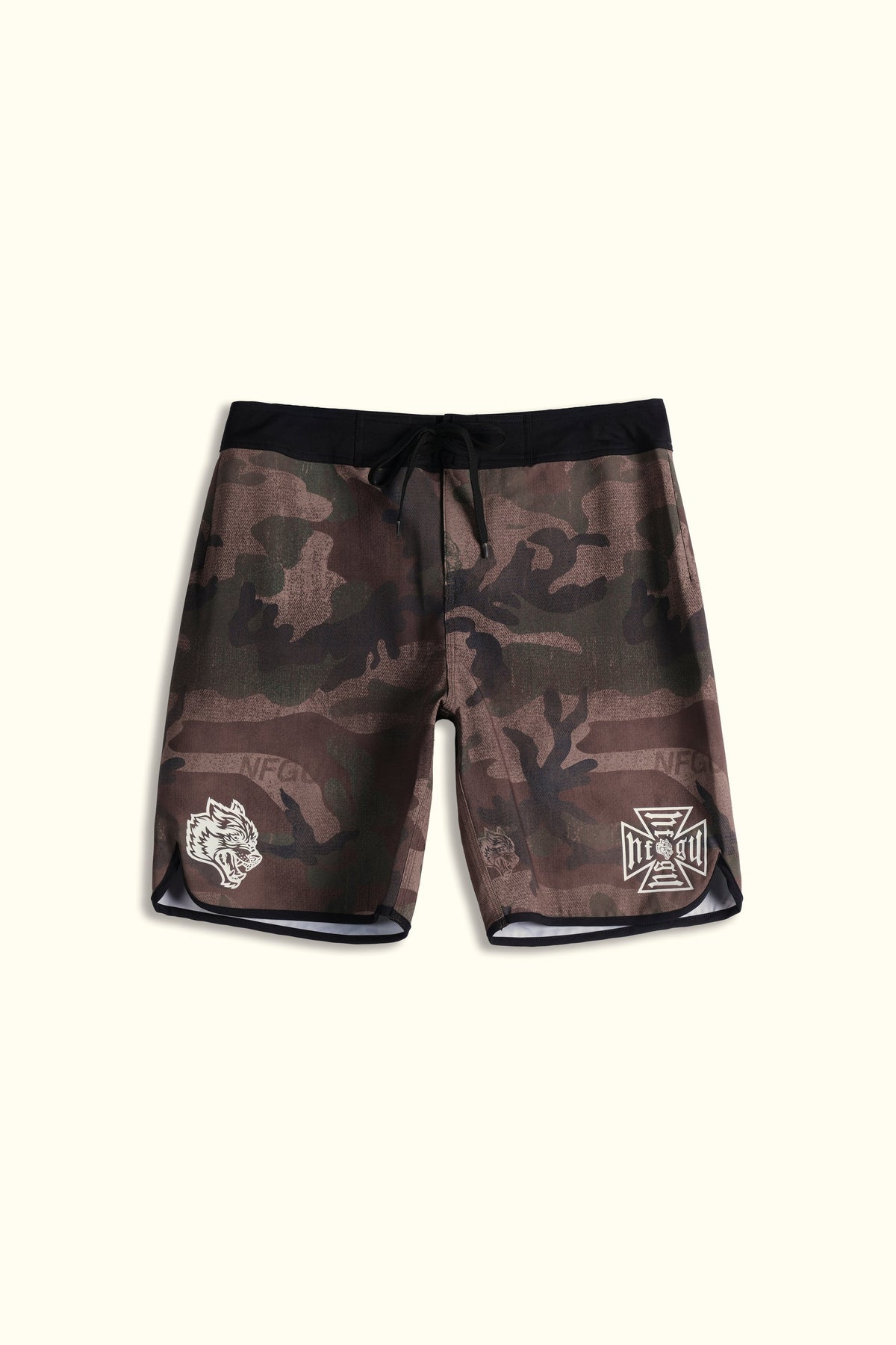 Core Board Shorts in Ohana Woodland Camo — imagem principal