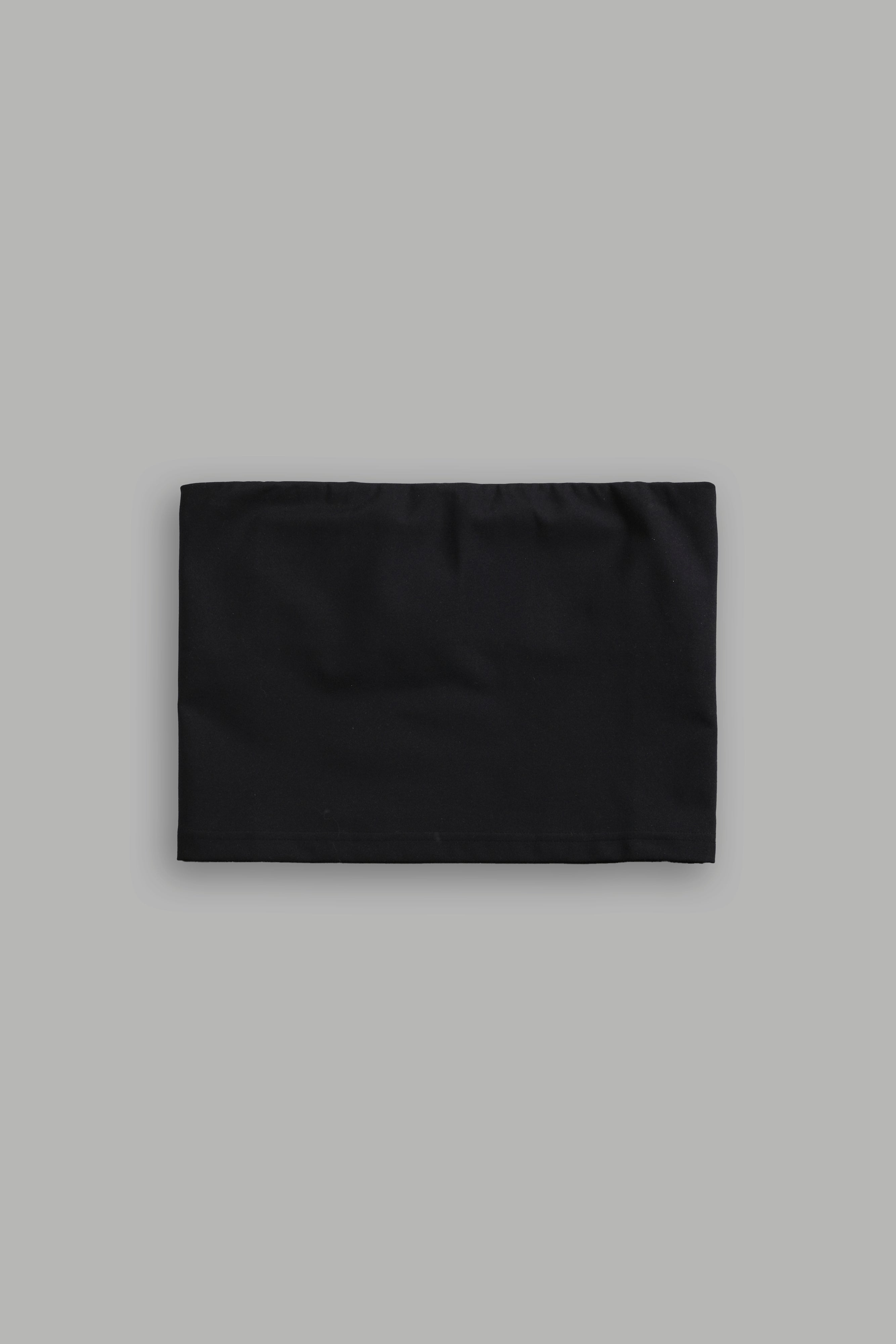 Single Wolf "Nova" Longline Bandeau Top in Black — imagem 4
